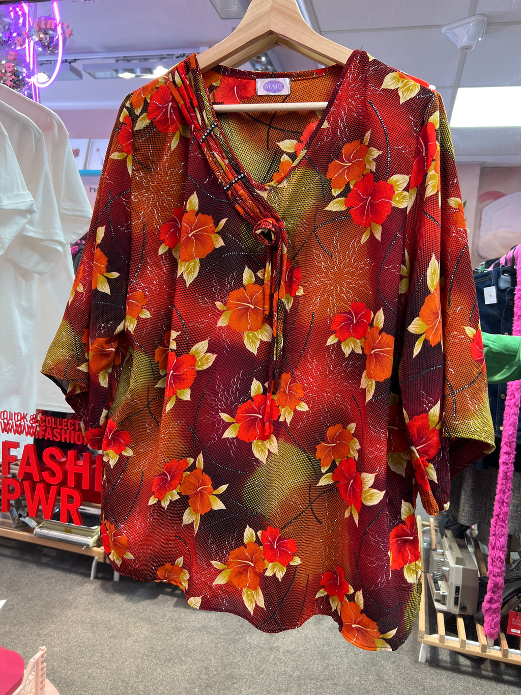 Vintage Glittery blouse