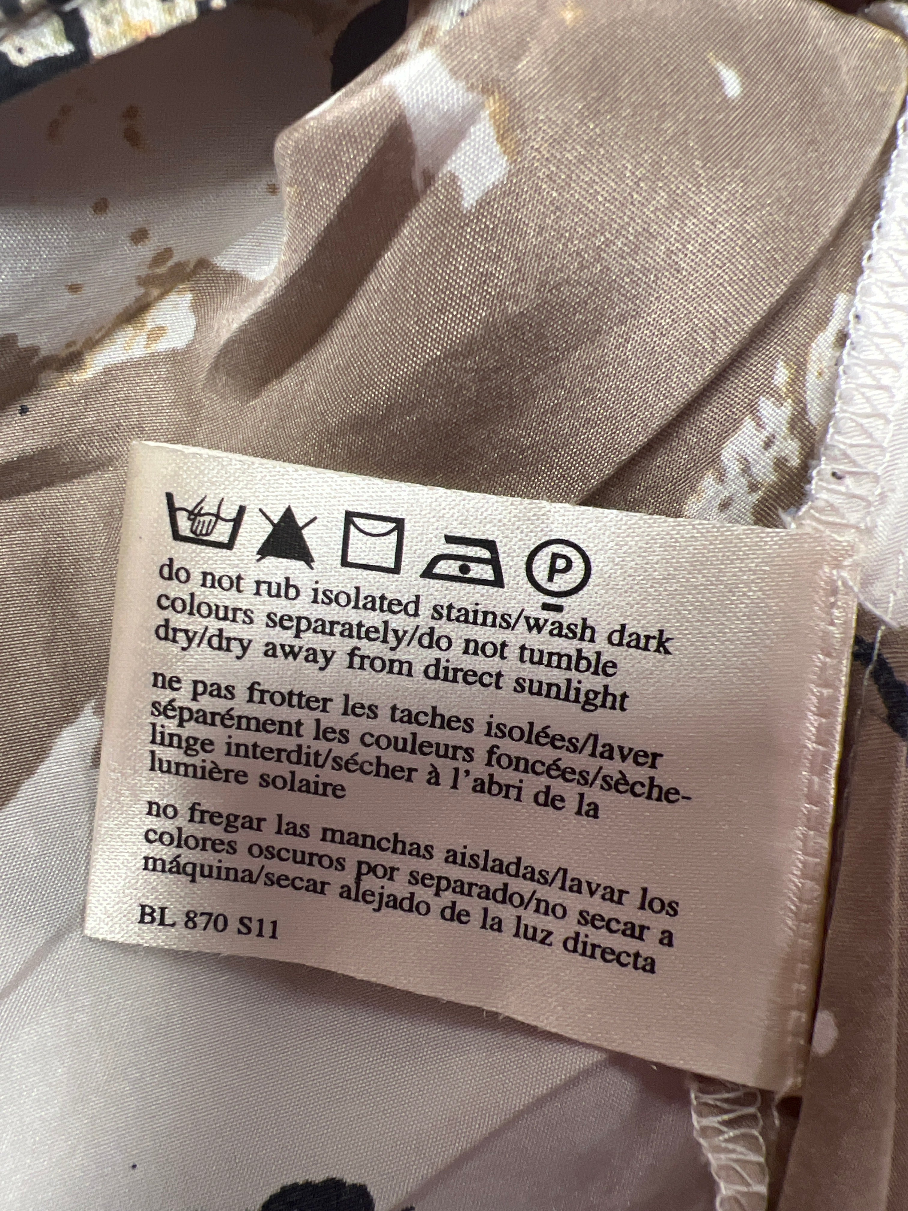 "Laura Ashley" Silk Blouse