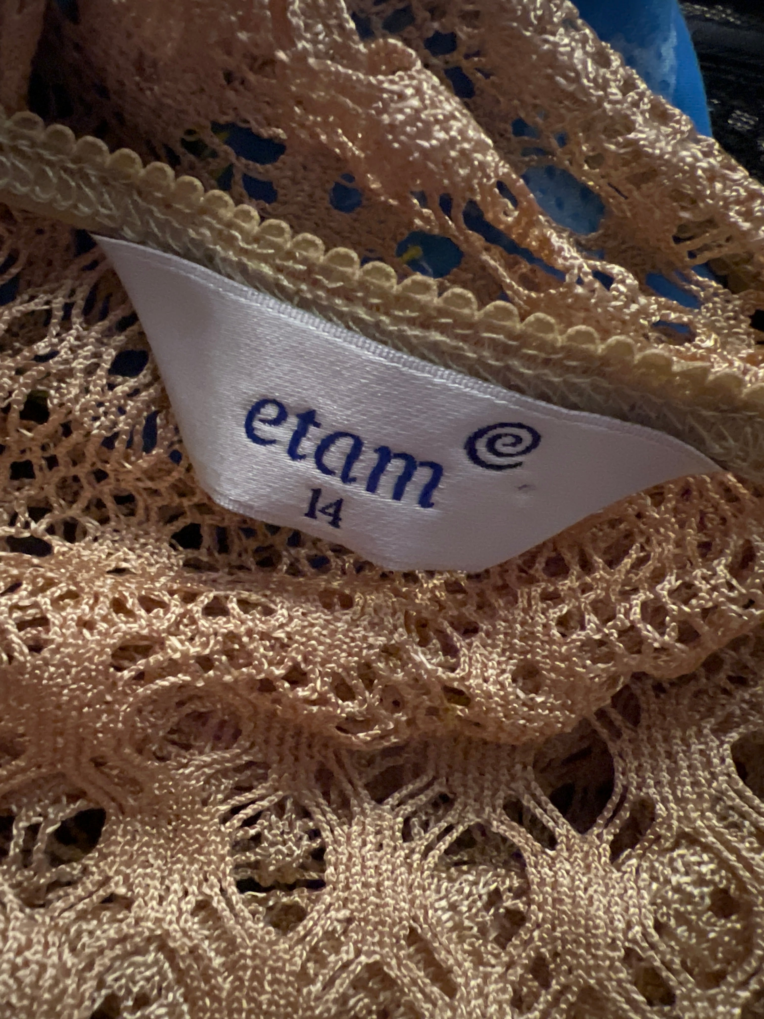 Crochet top Etam