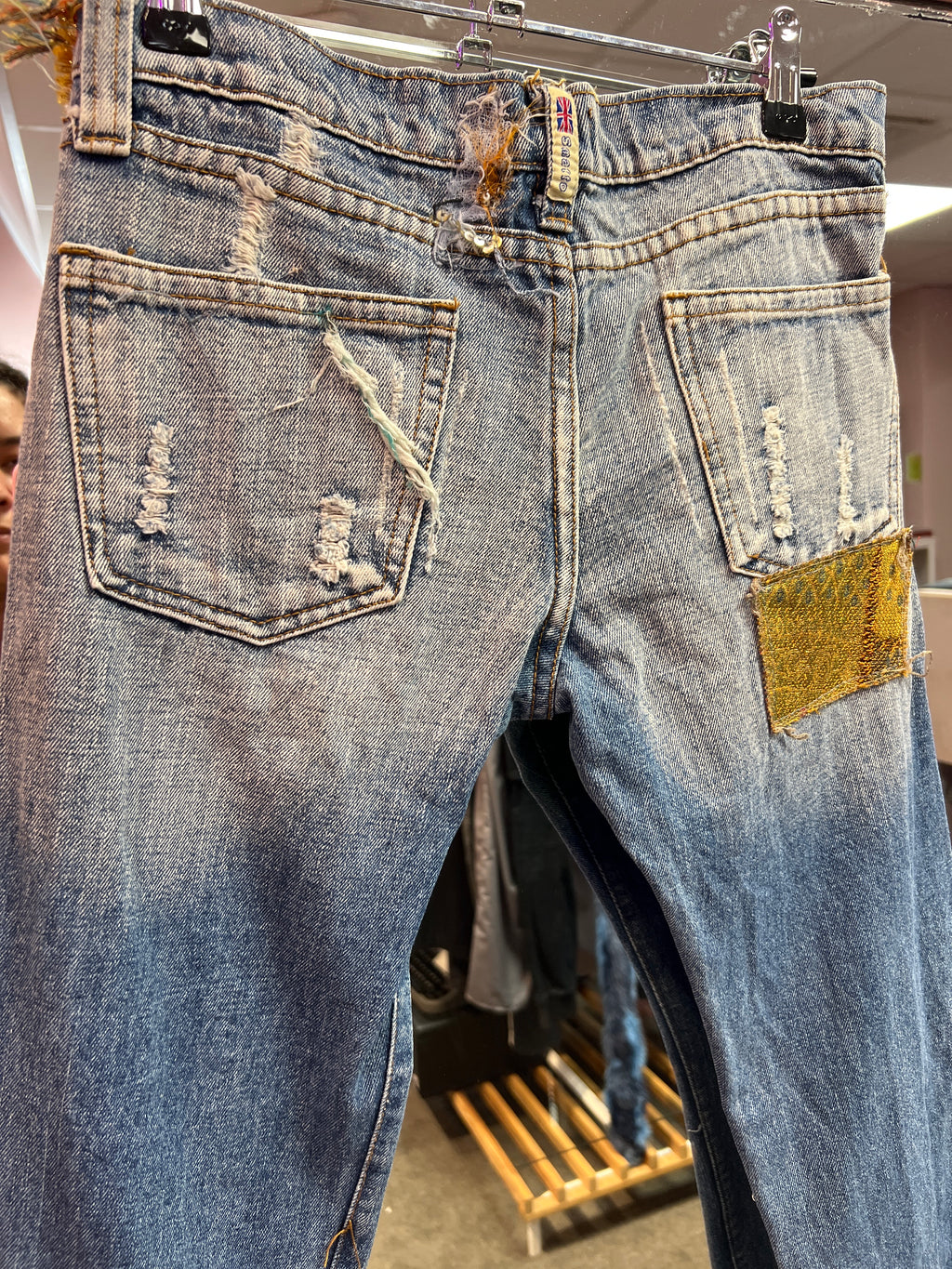 Patchwork jeans