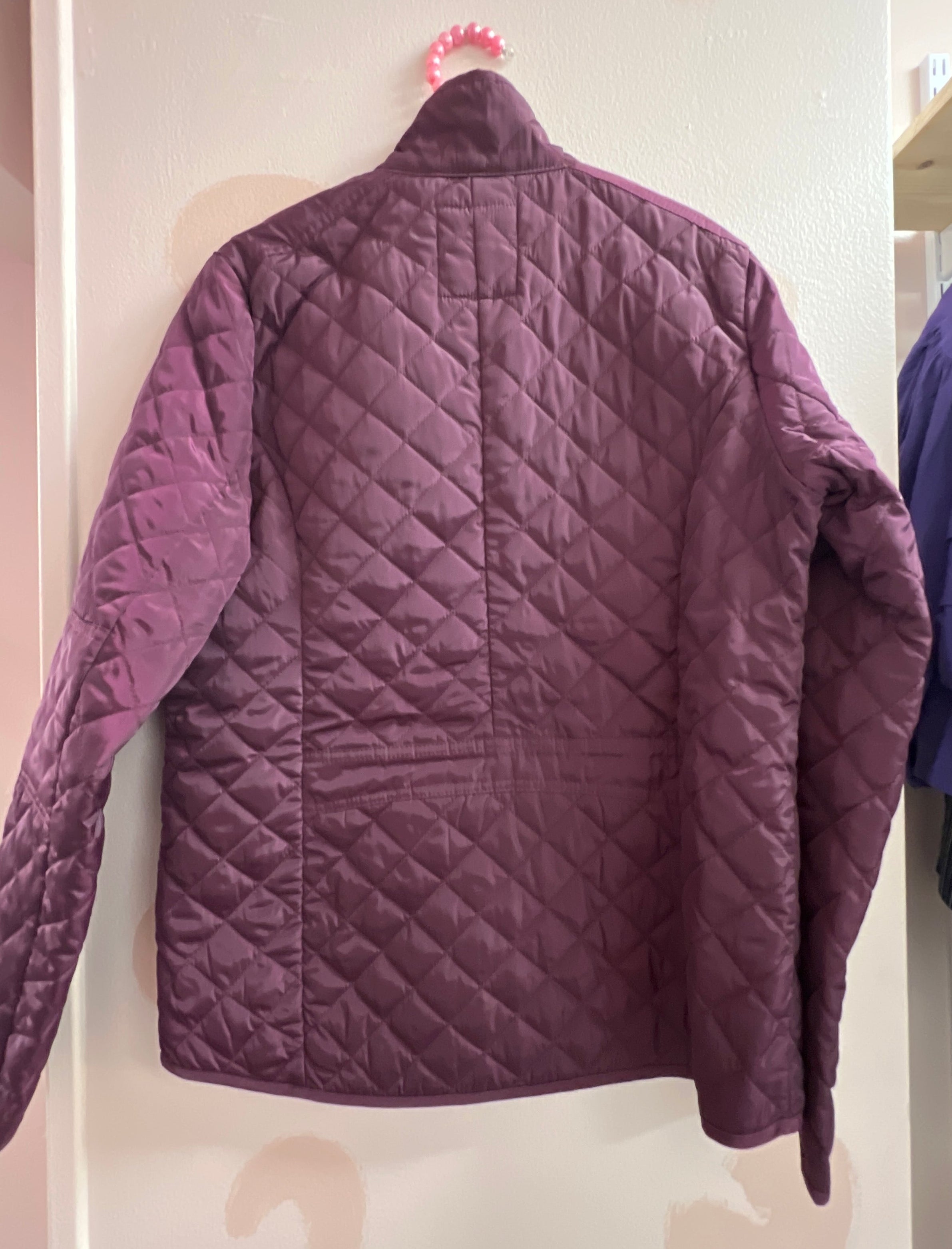 Wine Red mywear Light Padded Jacket