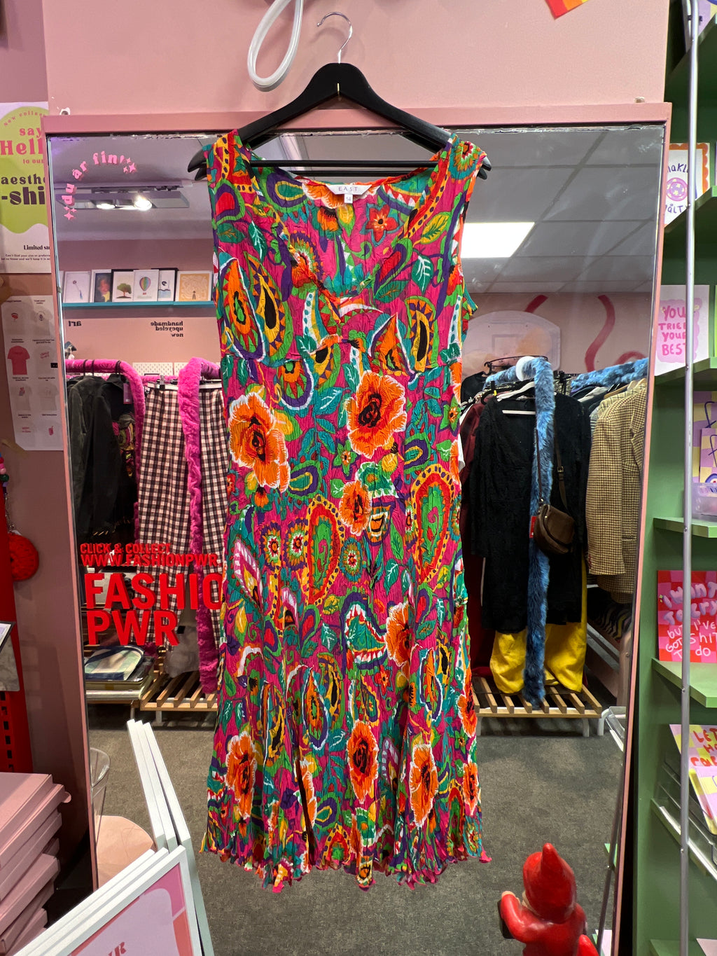 Colourful East dress