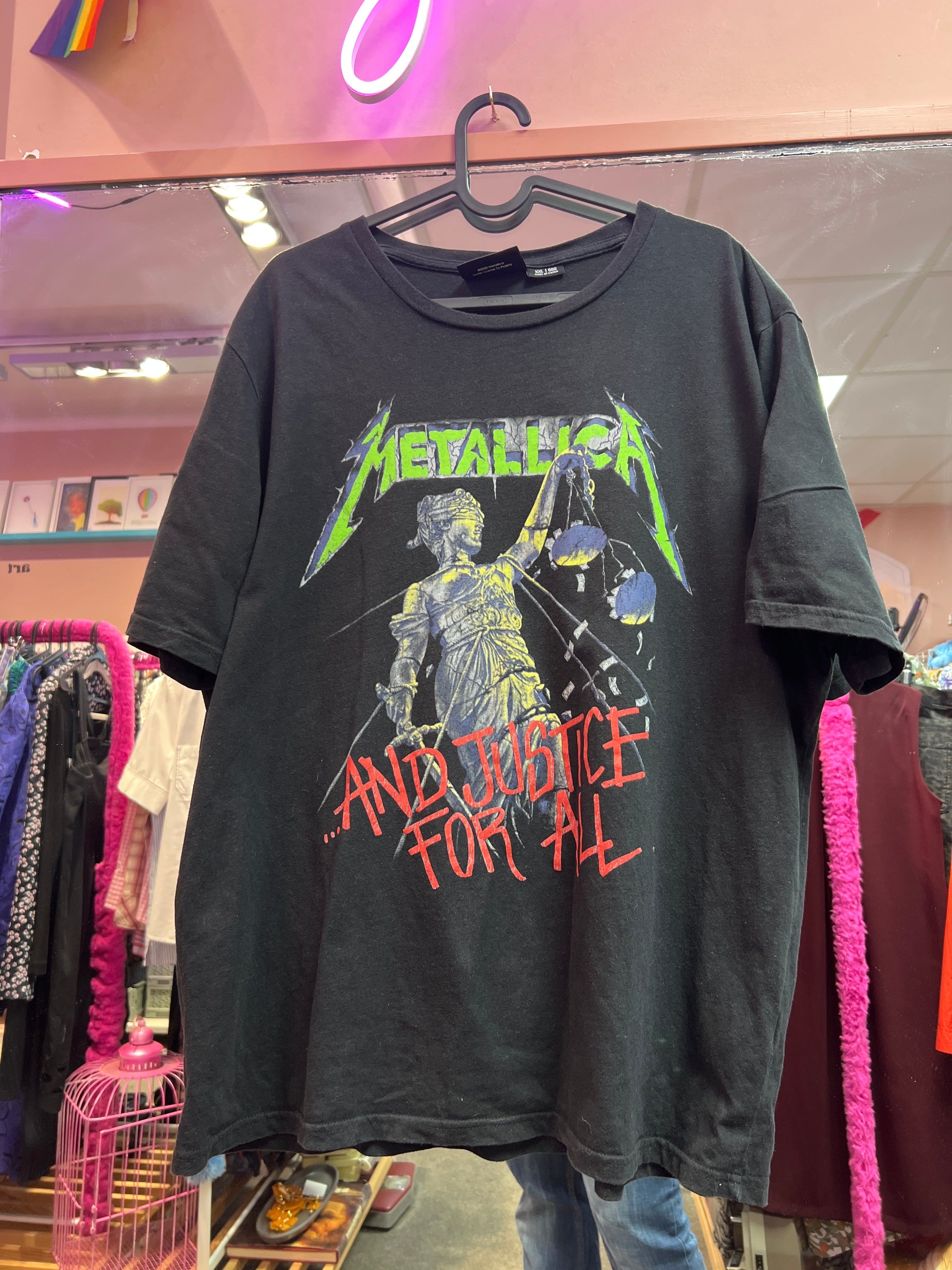 Metallica and justice for all T-shirt