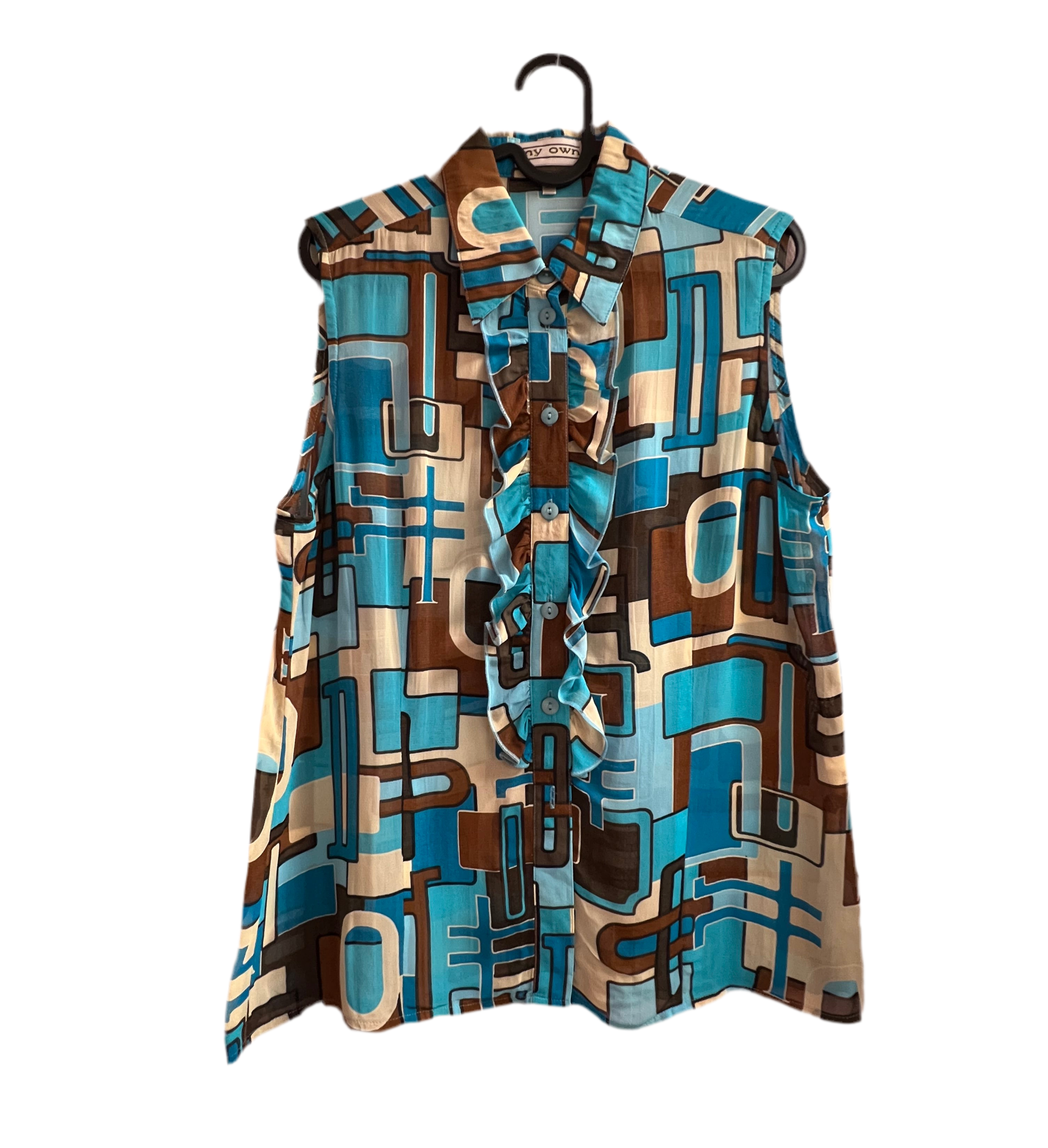 "my own" Blue Blouse