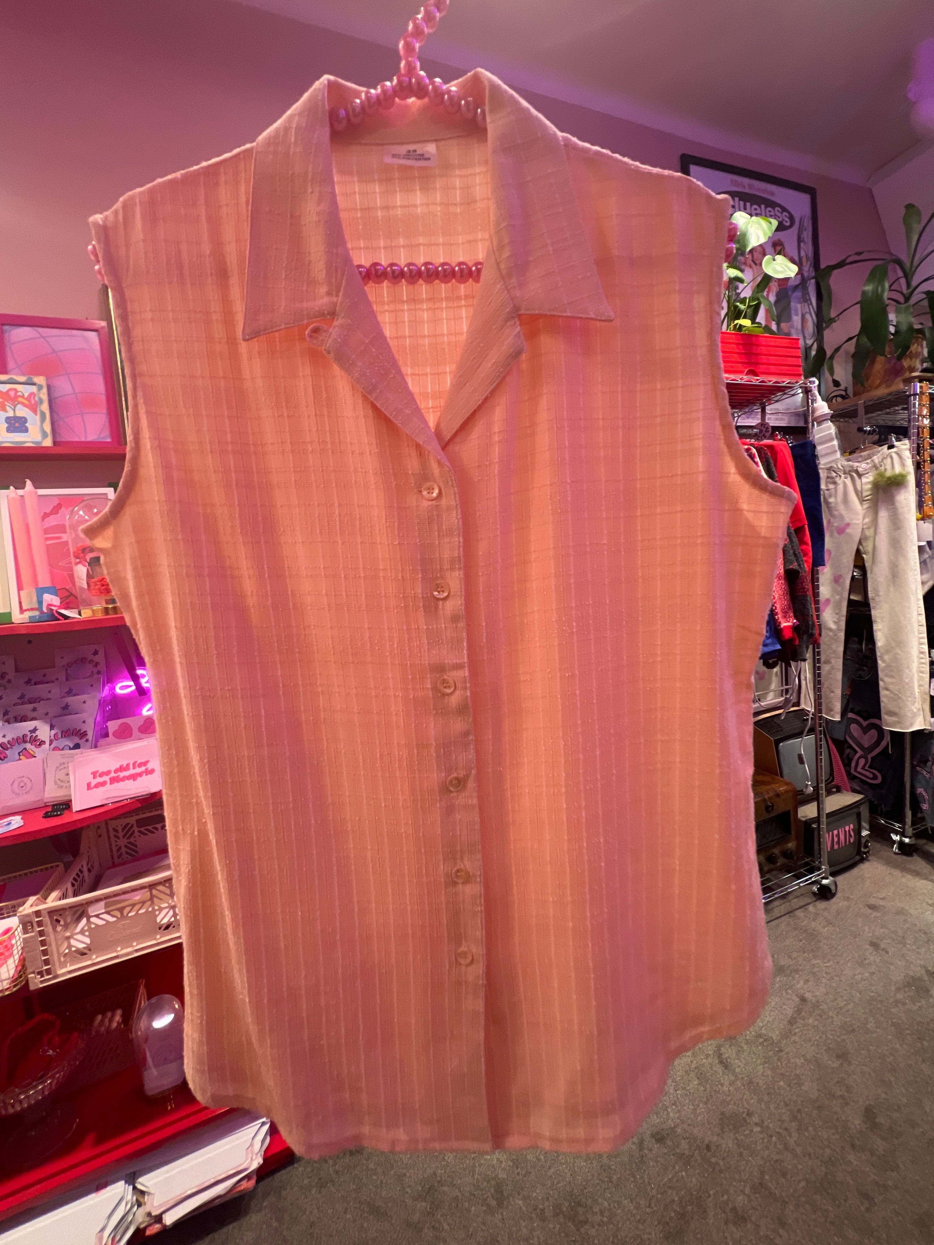 Soft Peach Blouse