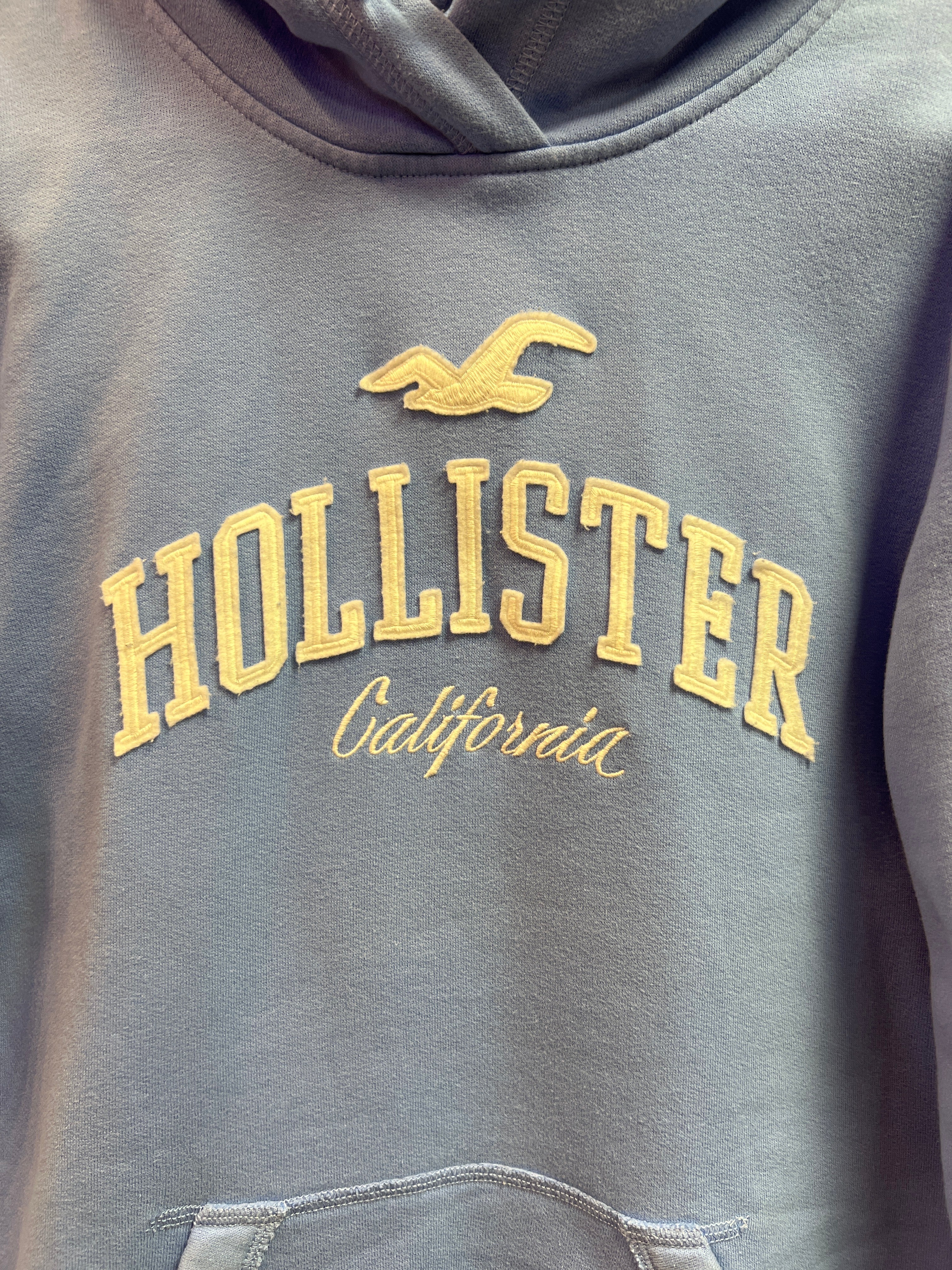 Hollister blue hoodie