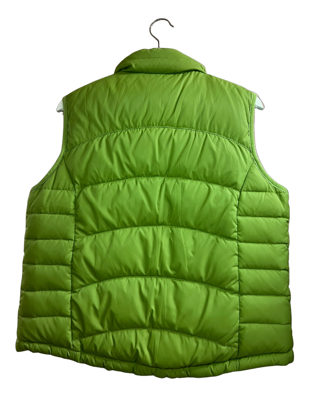 Reverseable Green and Black Puffervest