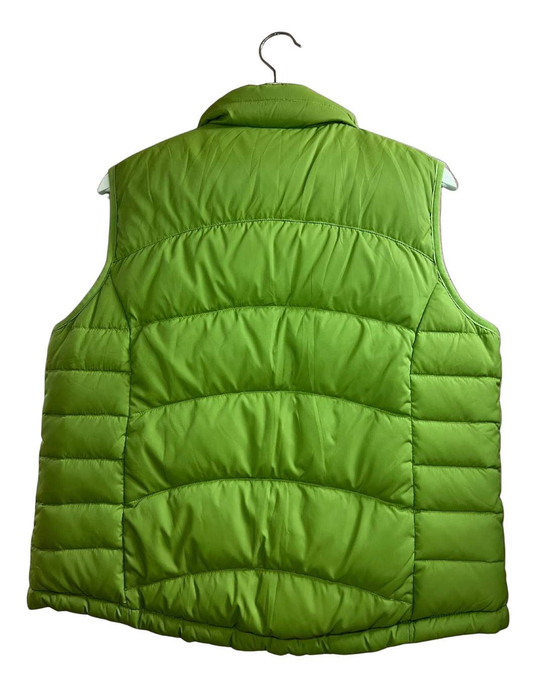 Reverseable Green and Black Puffervest