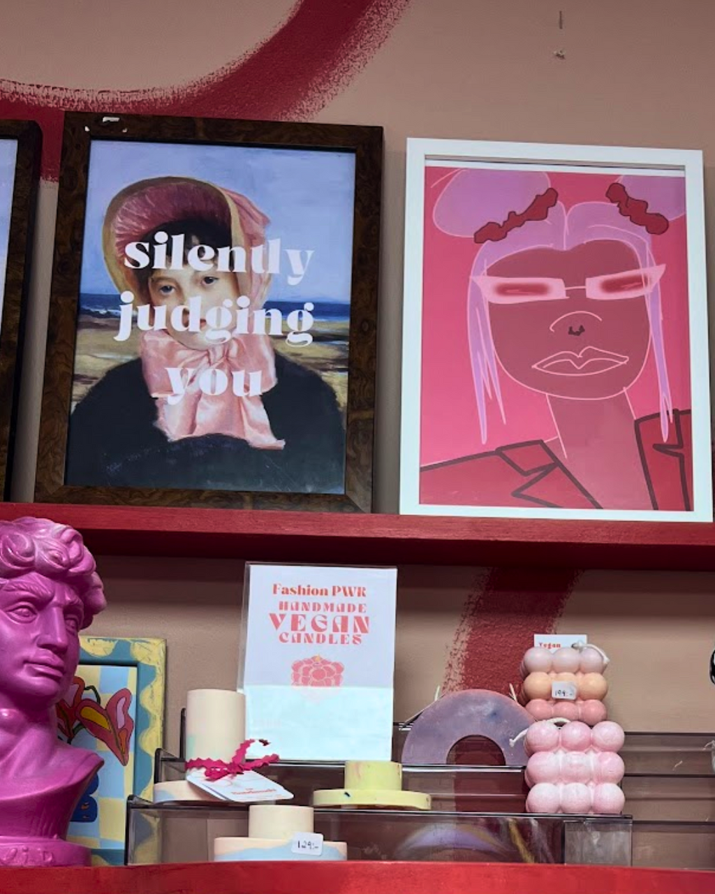 Silently judging you Poster & Postcard