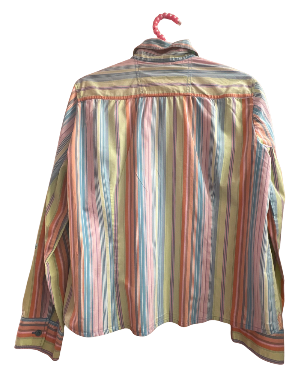 Colourful Striped Button-up Shirt