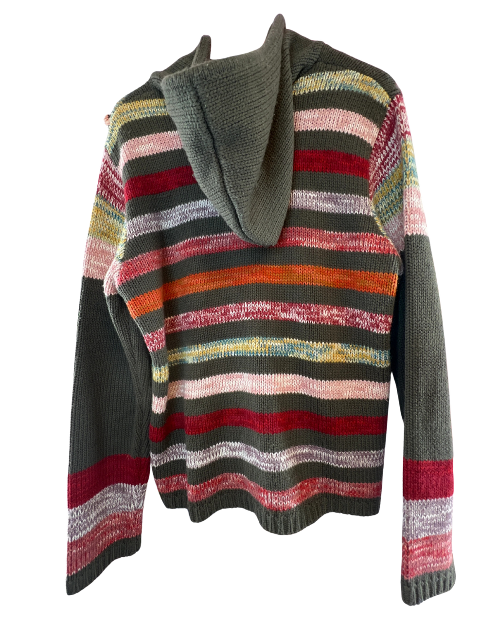 Hooded Y2K Rainbow Collection Sweater