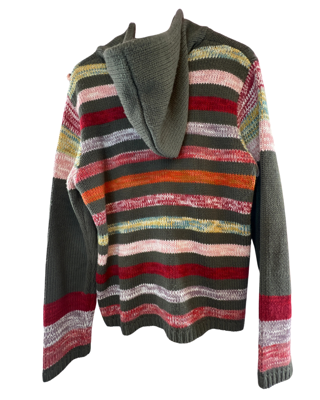 Hooded Y2K Rainbow Collection Sweater