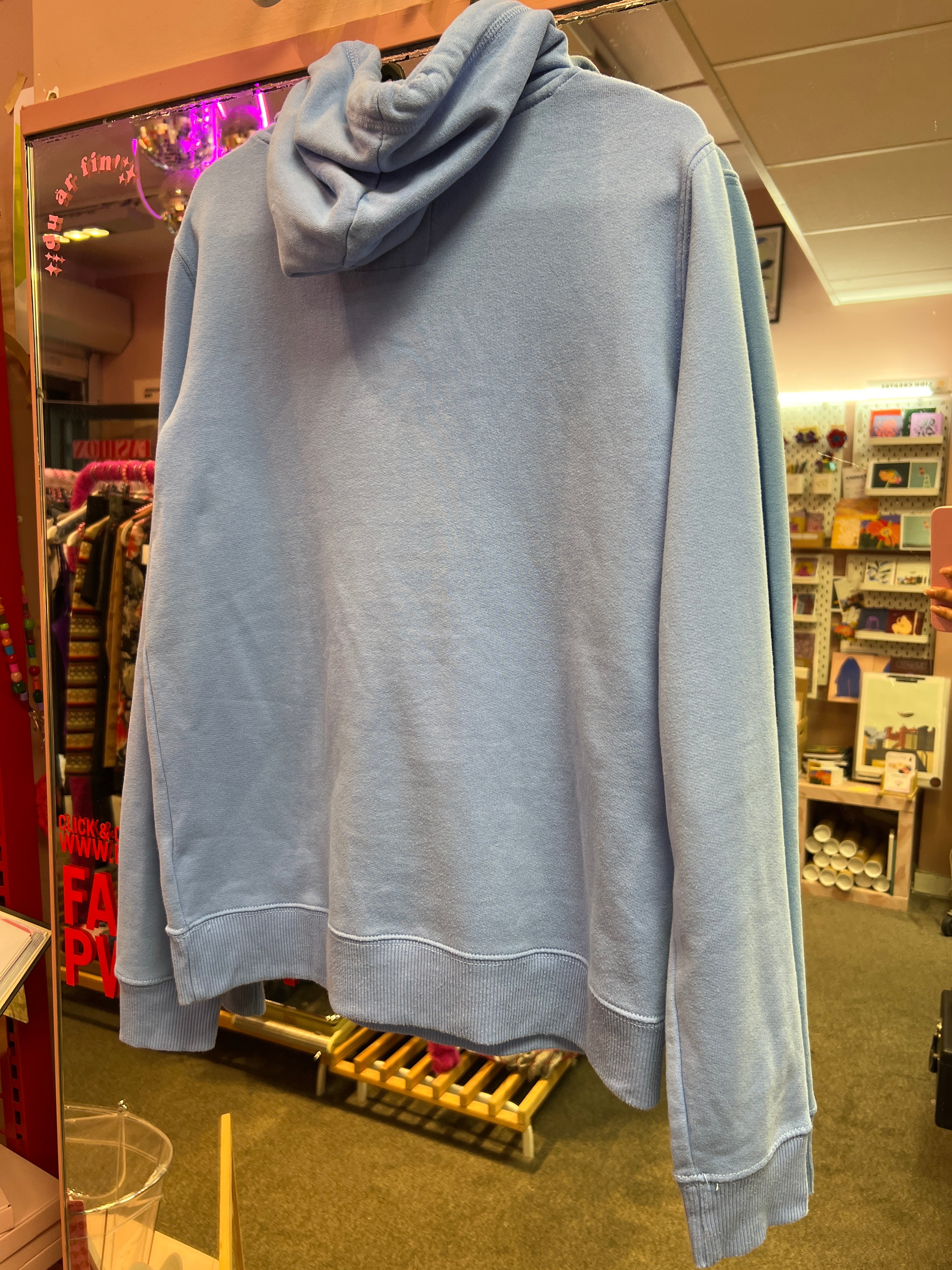 Hollister blue hoodie