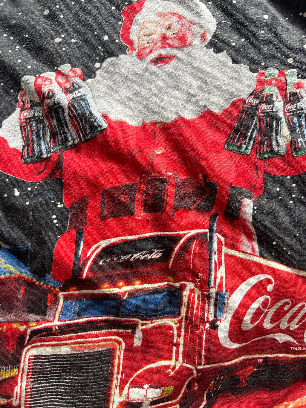 Coca-cola santa t-shirt