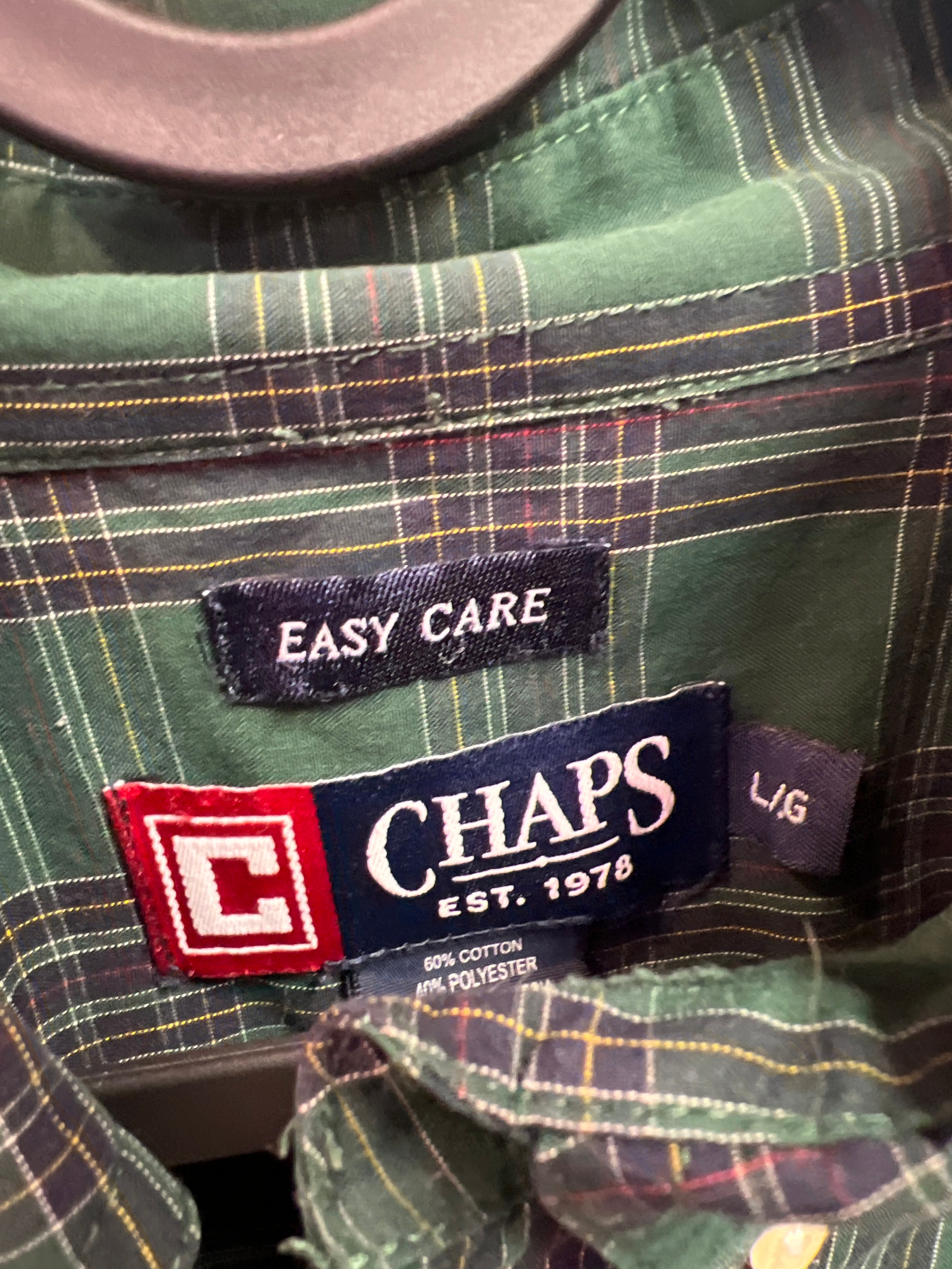 Chaps cropped top