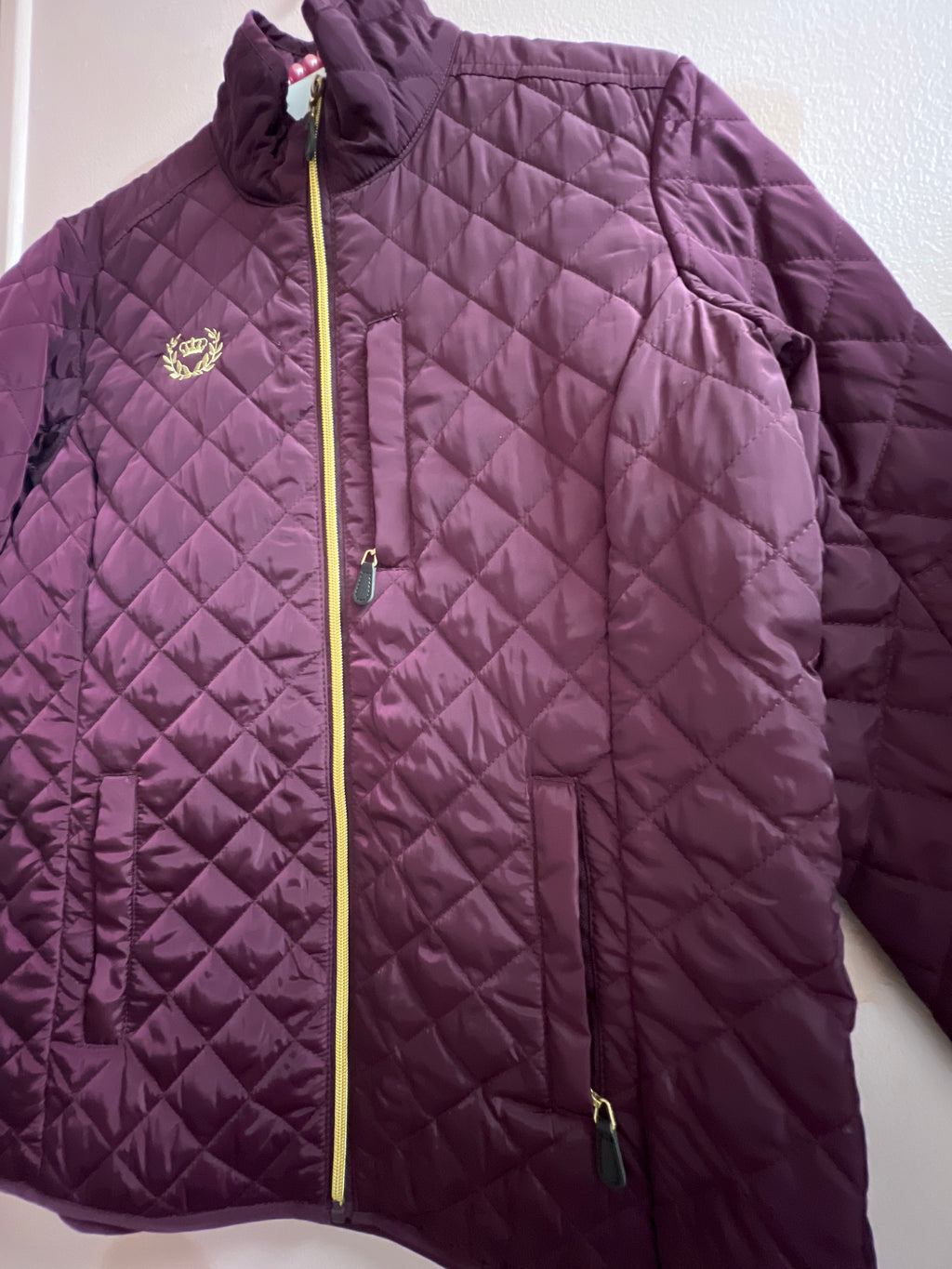 Wine Red mywear Light Padded Jacket