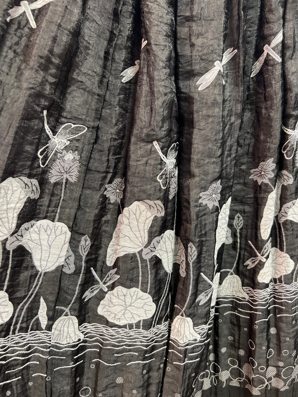 Elastic flowers dress
