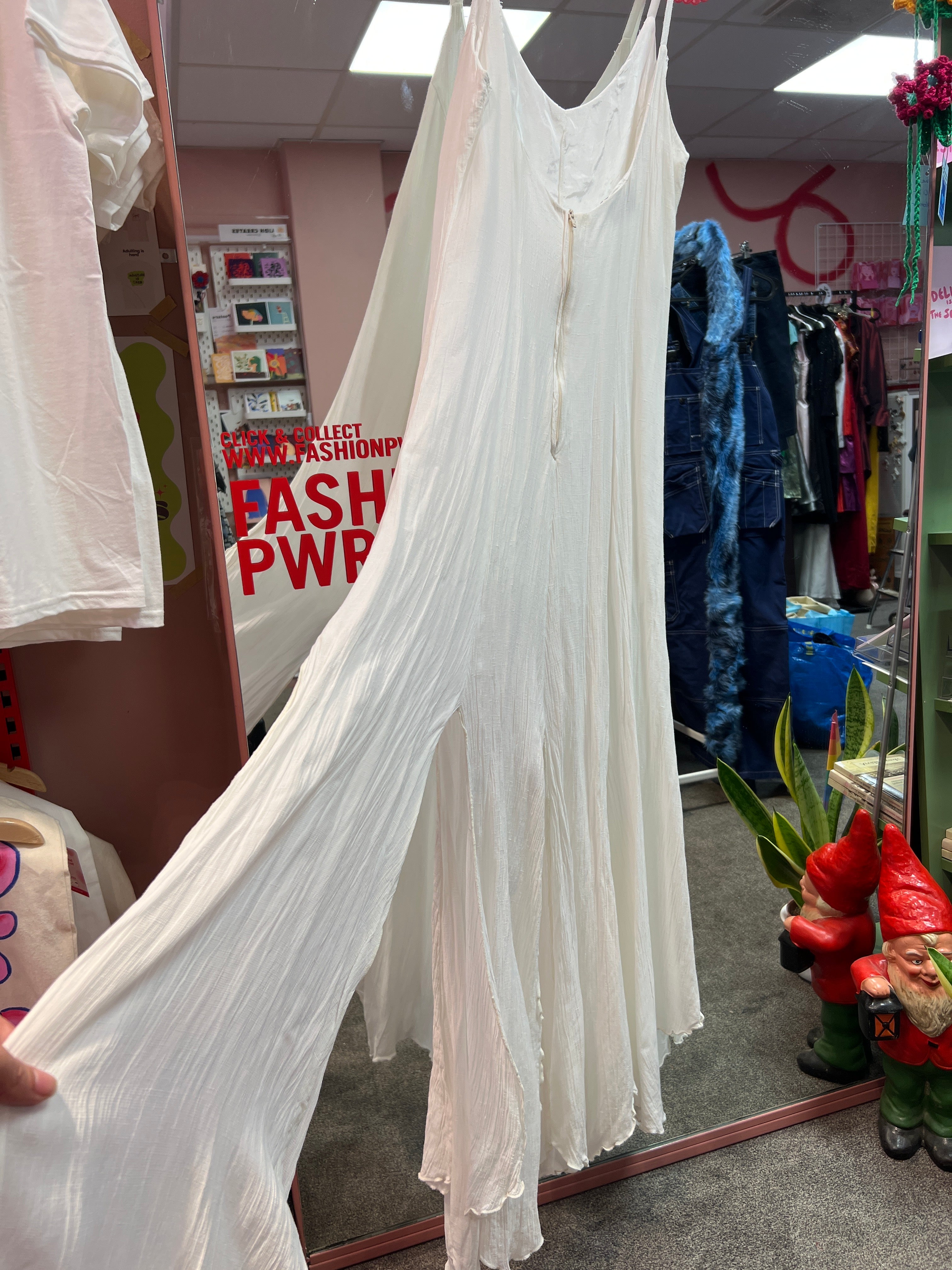 Fairy asymmetrical Zic Zac dress