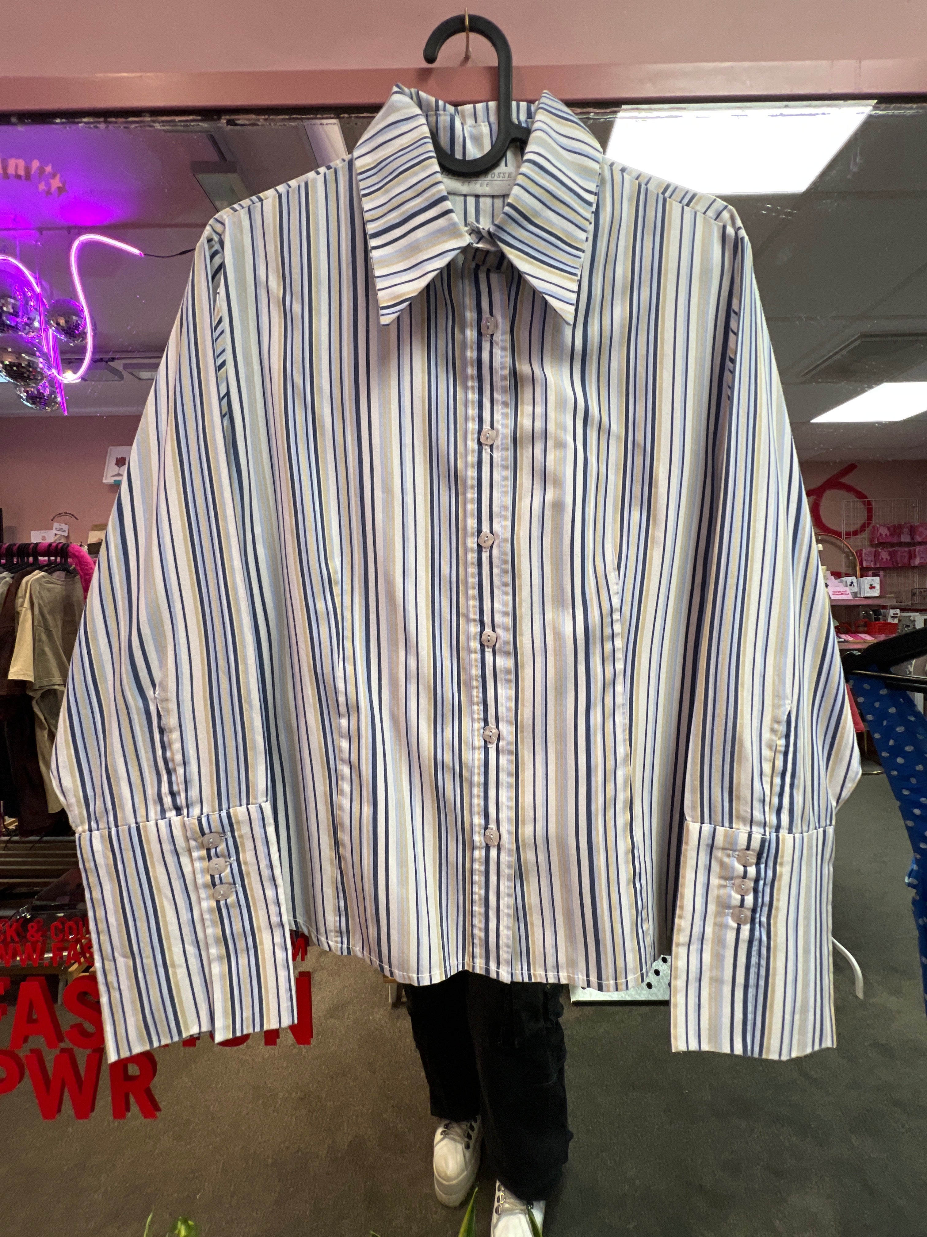 Stripped shirt Joachim Bosse