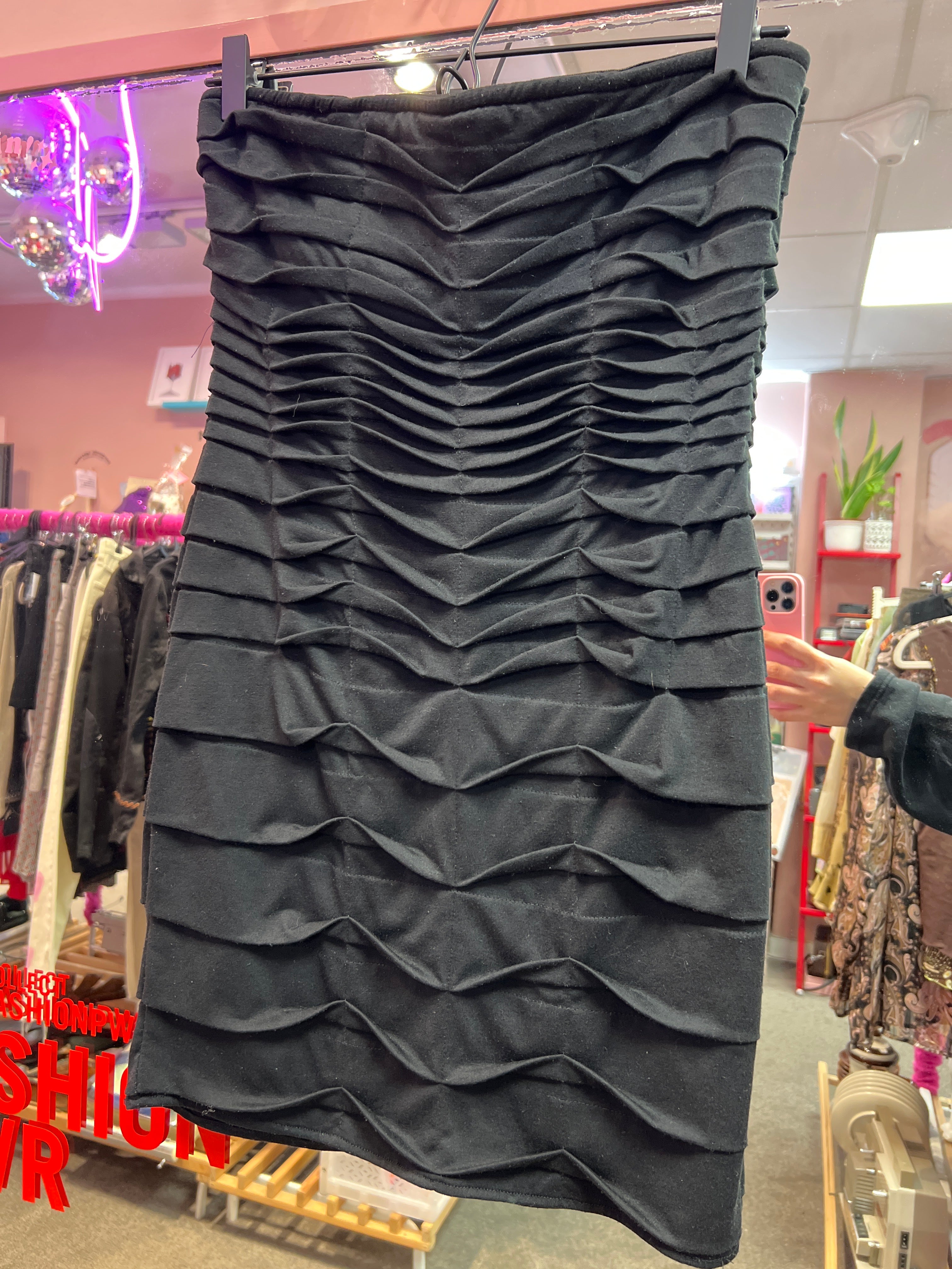 Tube goth dress