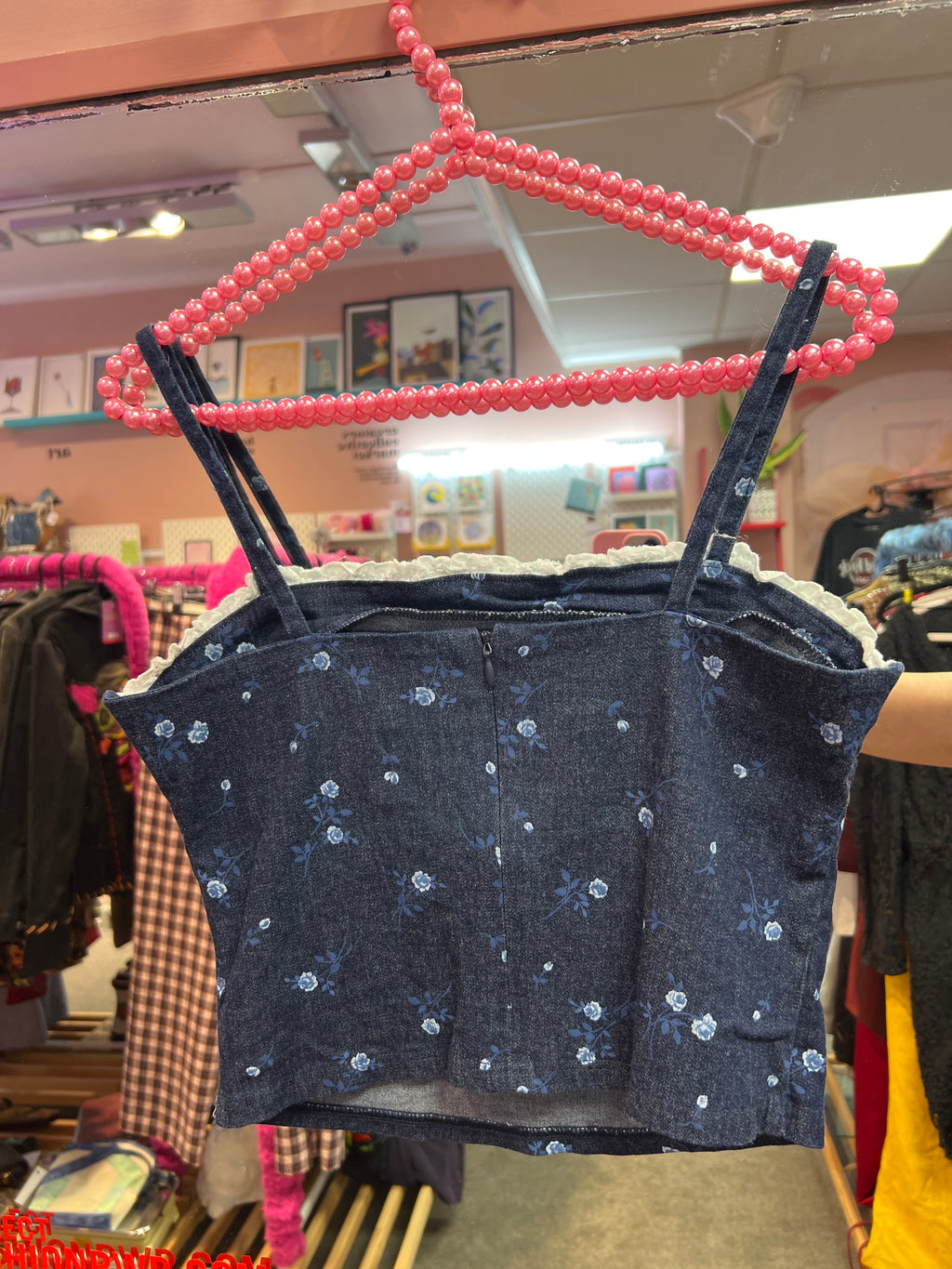 Pimkie romantic crop top