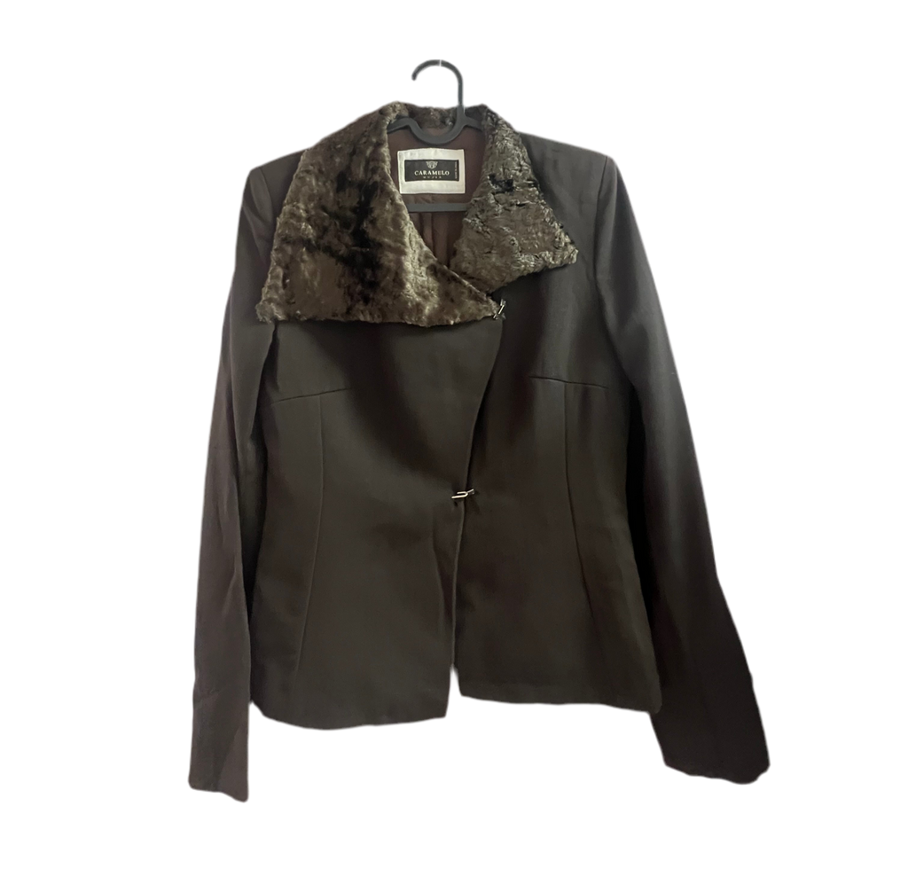 Brown Caramelo Mujer Blazer
