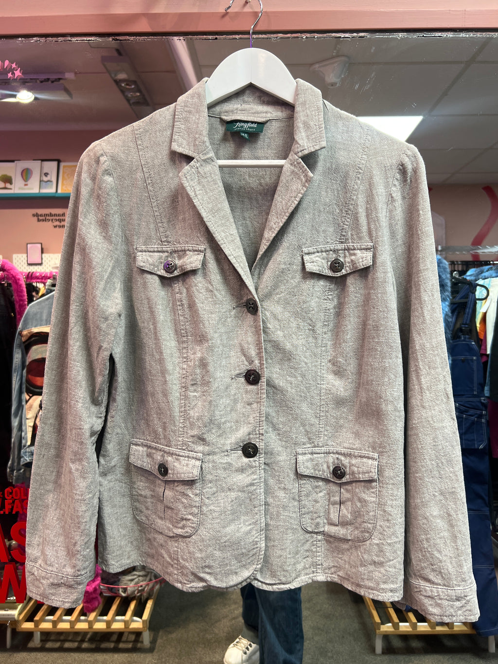 Linen shirt Kingfield light blazer