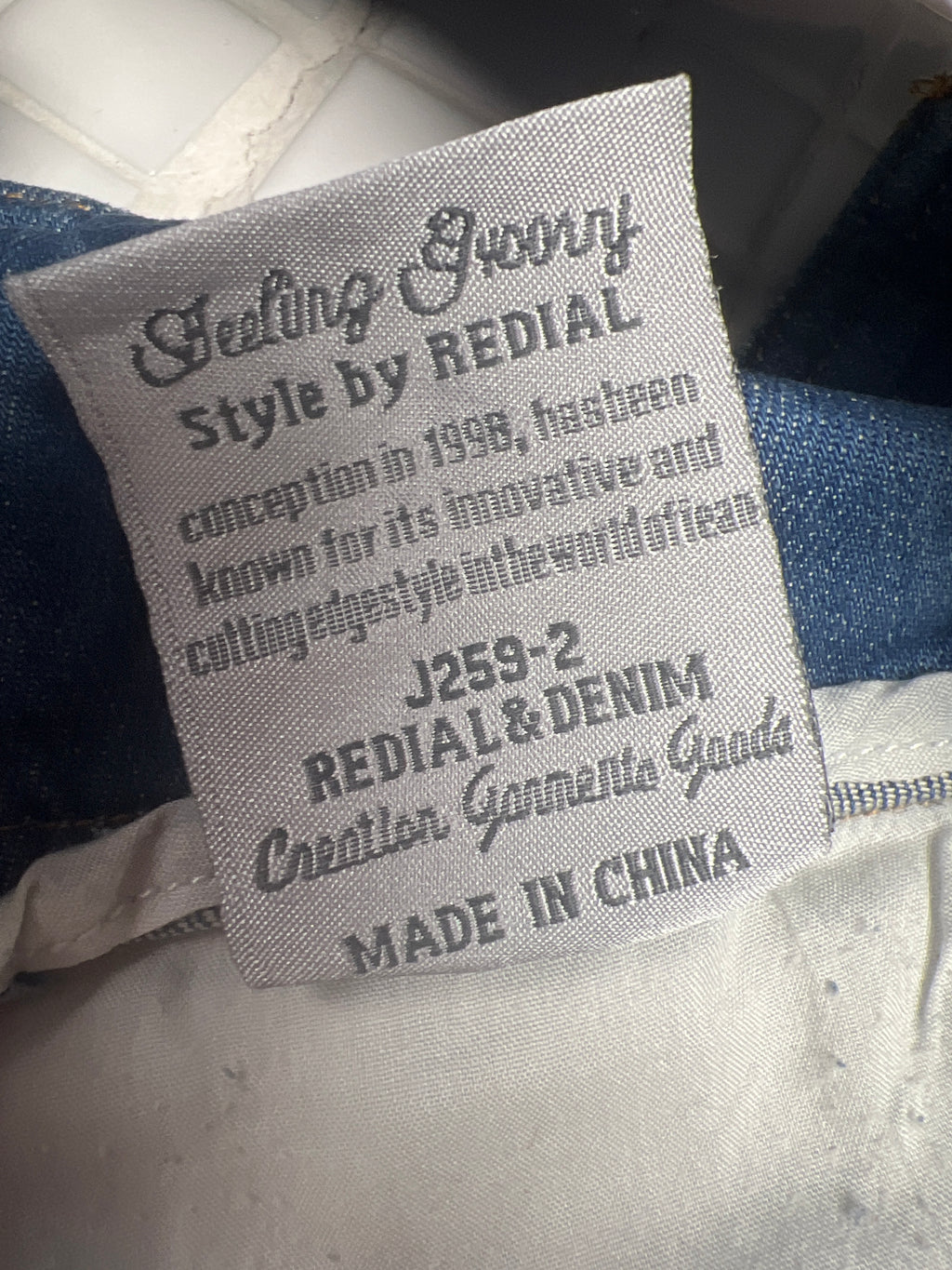 Mini mini jeans skirt