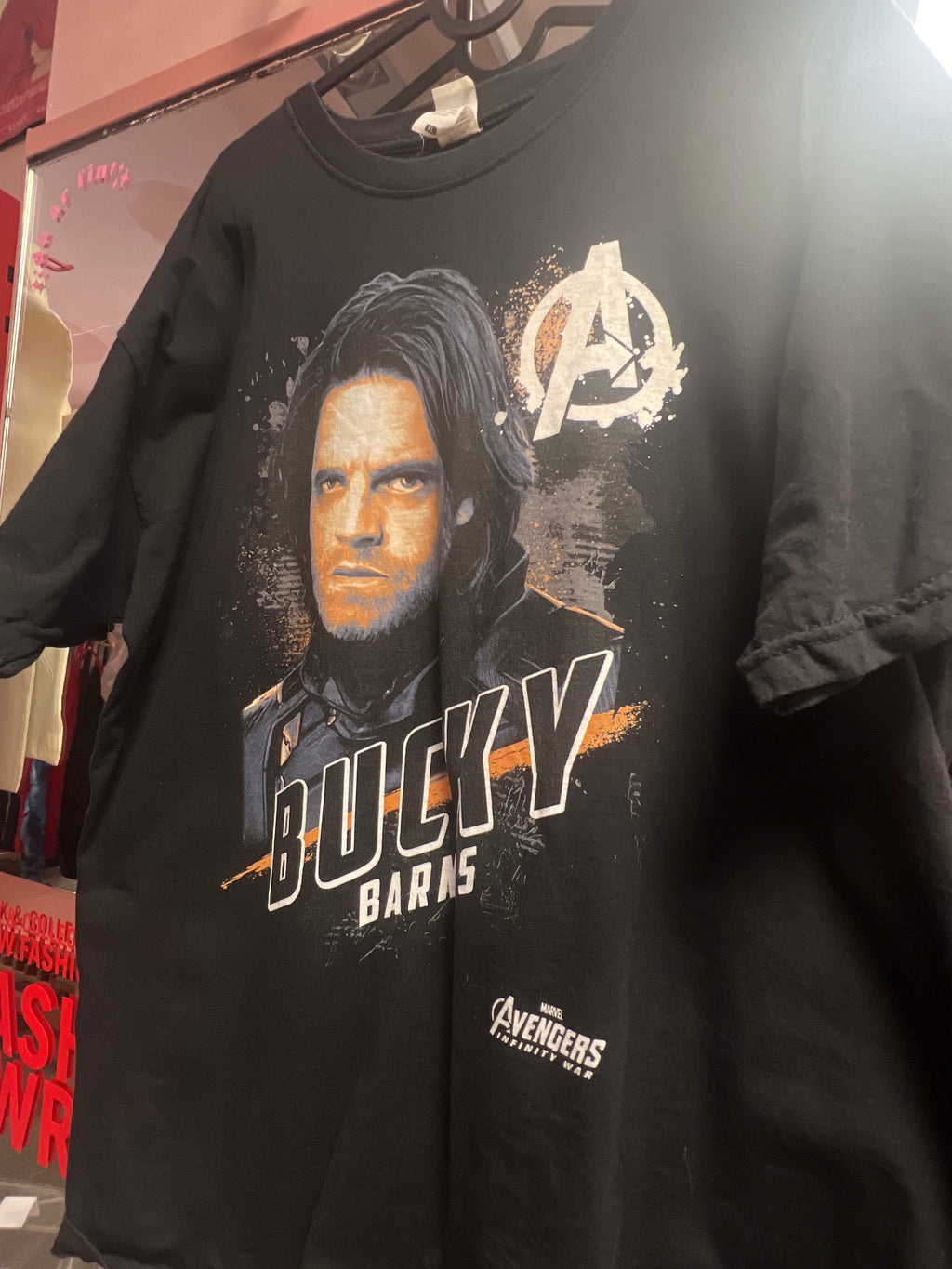 Bucky Barnes Avengers tshirt