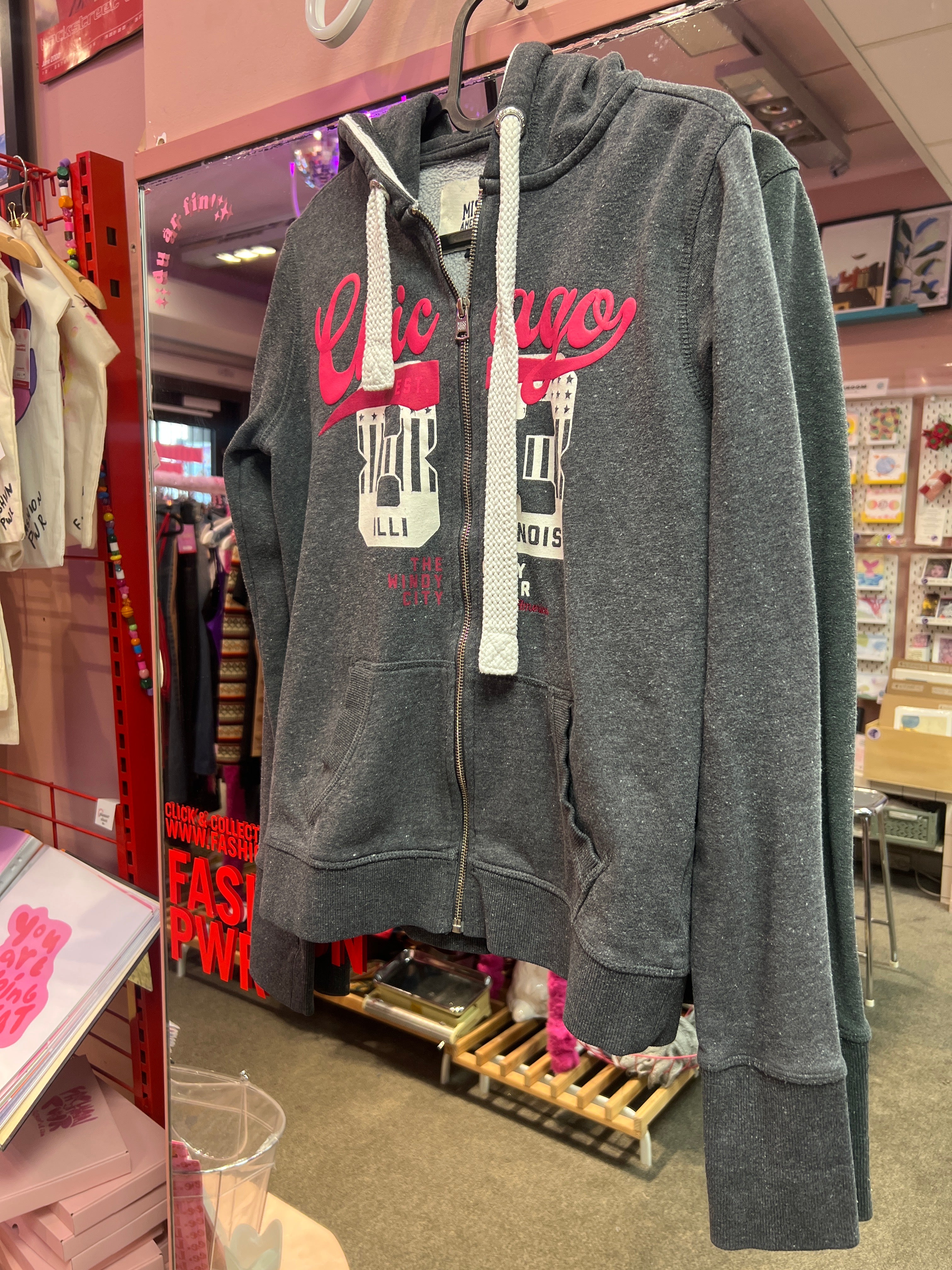 Miss America grey hoodie
