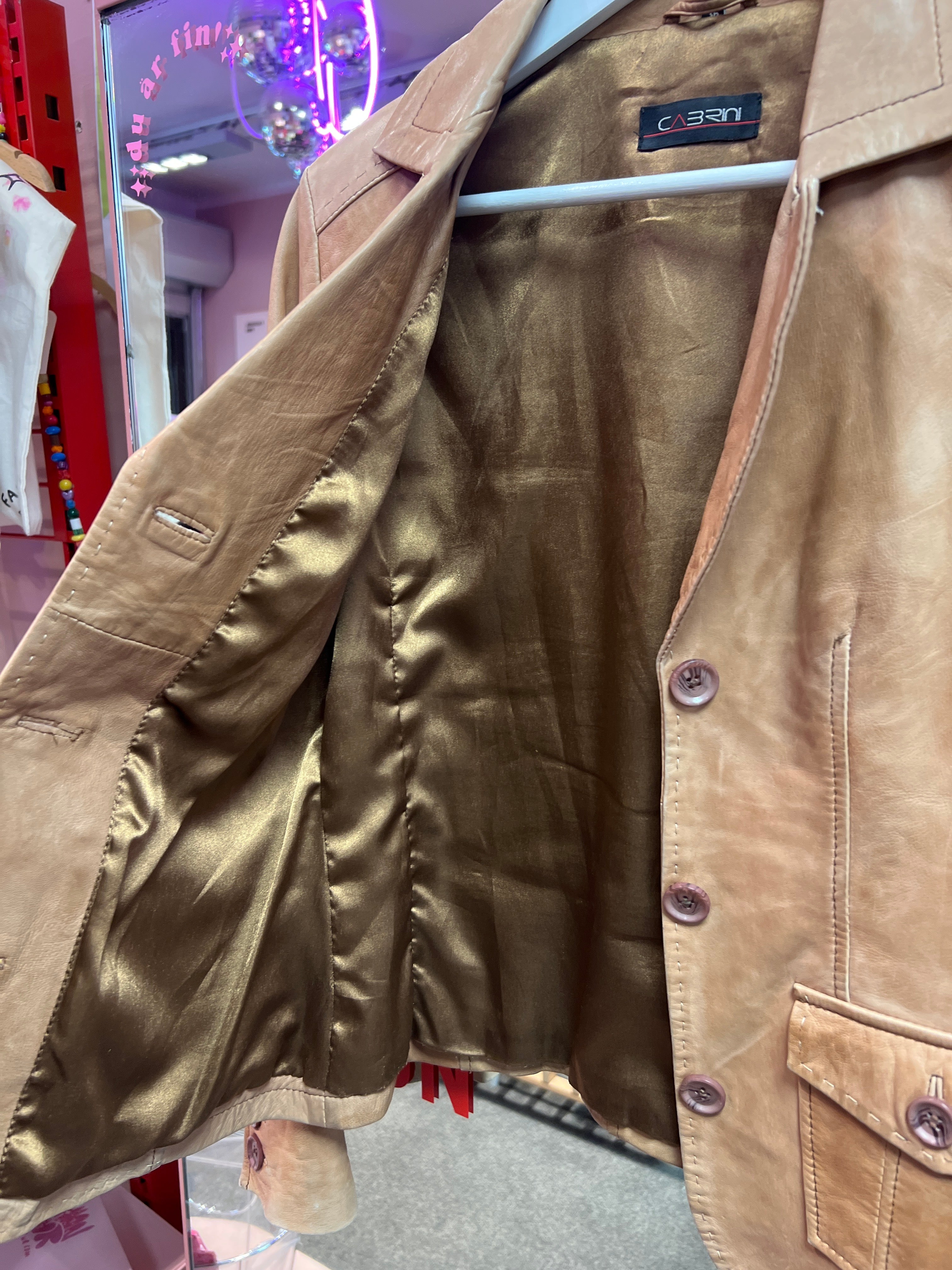 Leather Jacket Cabrini