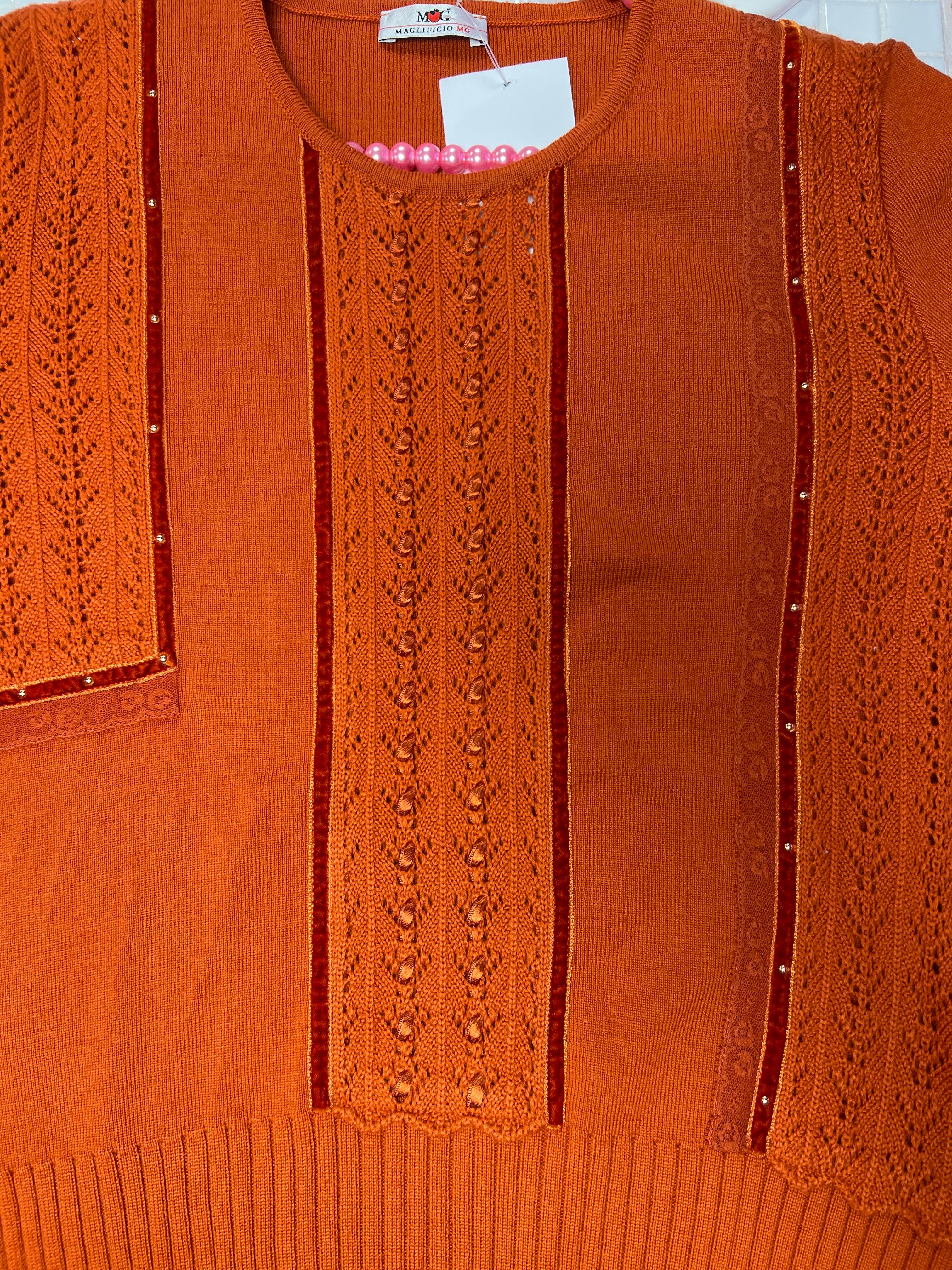 Pumpkin cozy sweater