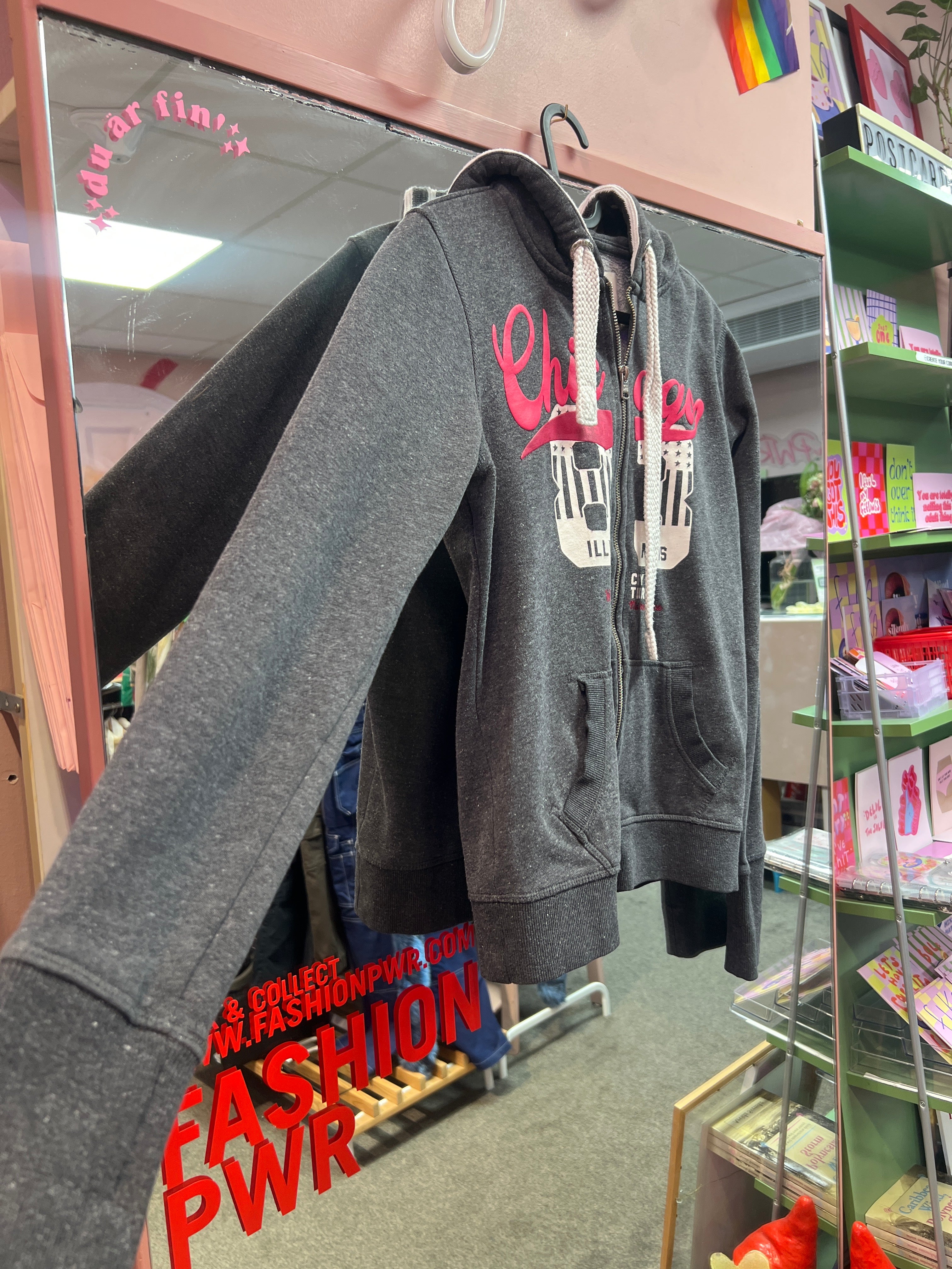 Miss America grey hoodie
