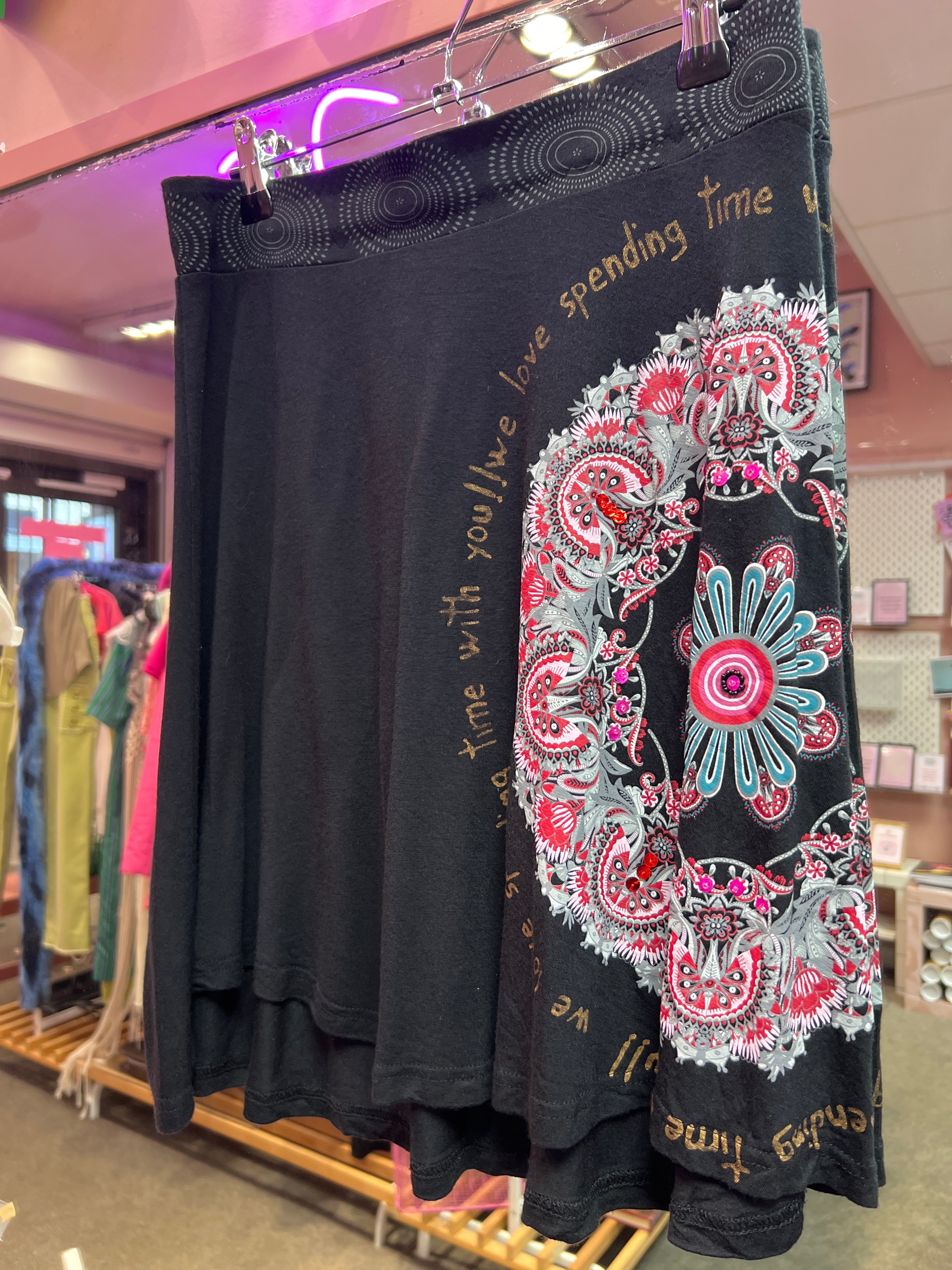 Desigual skirt mandala on the side