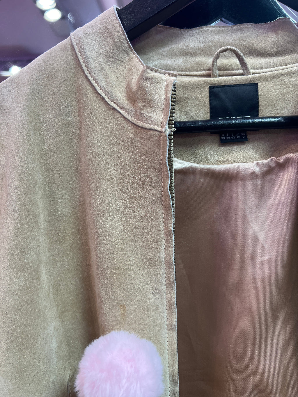 Fancy hint of cowboy vibes leather jacket