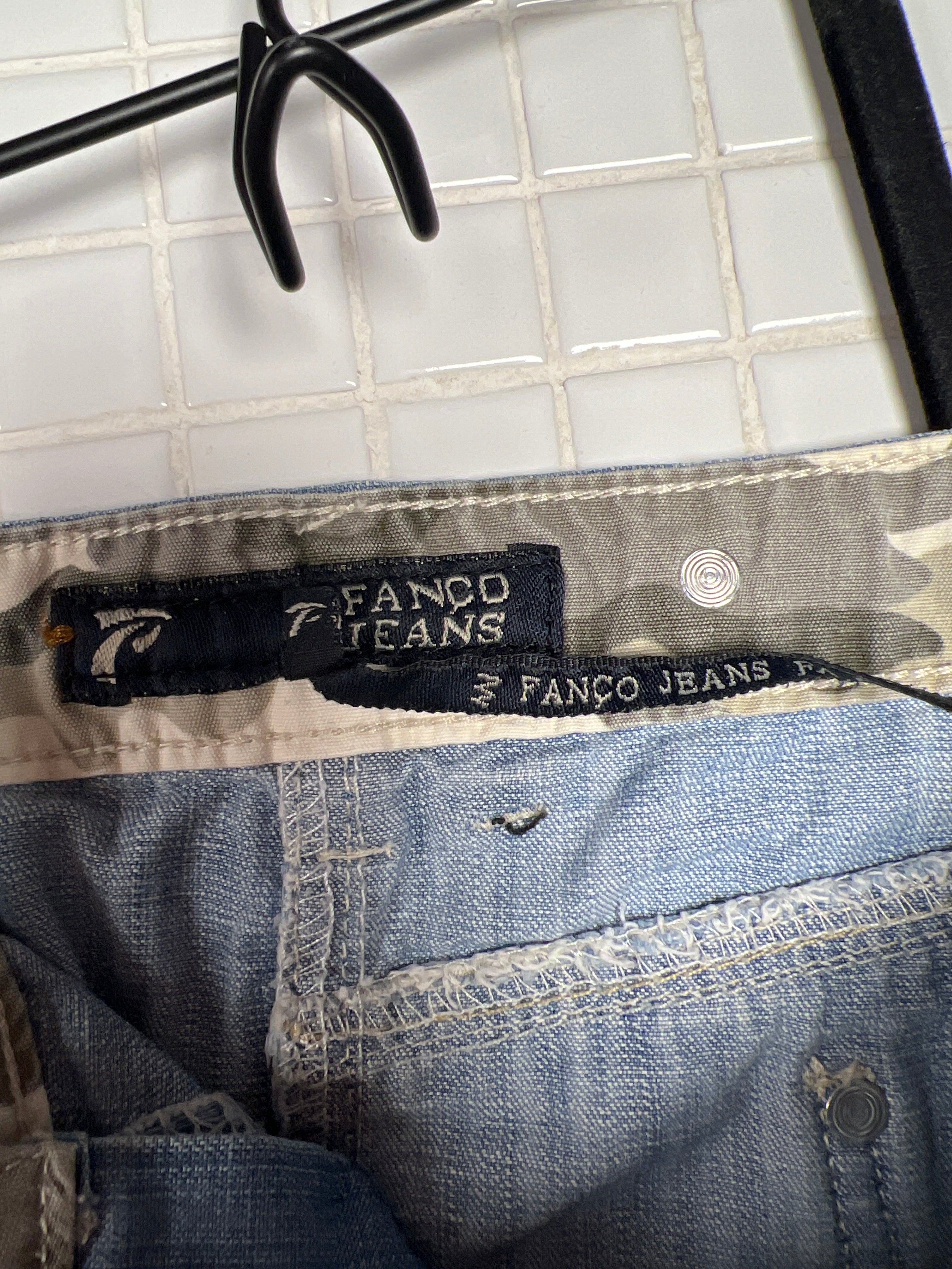Fanco Jeans skirt multi pocket