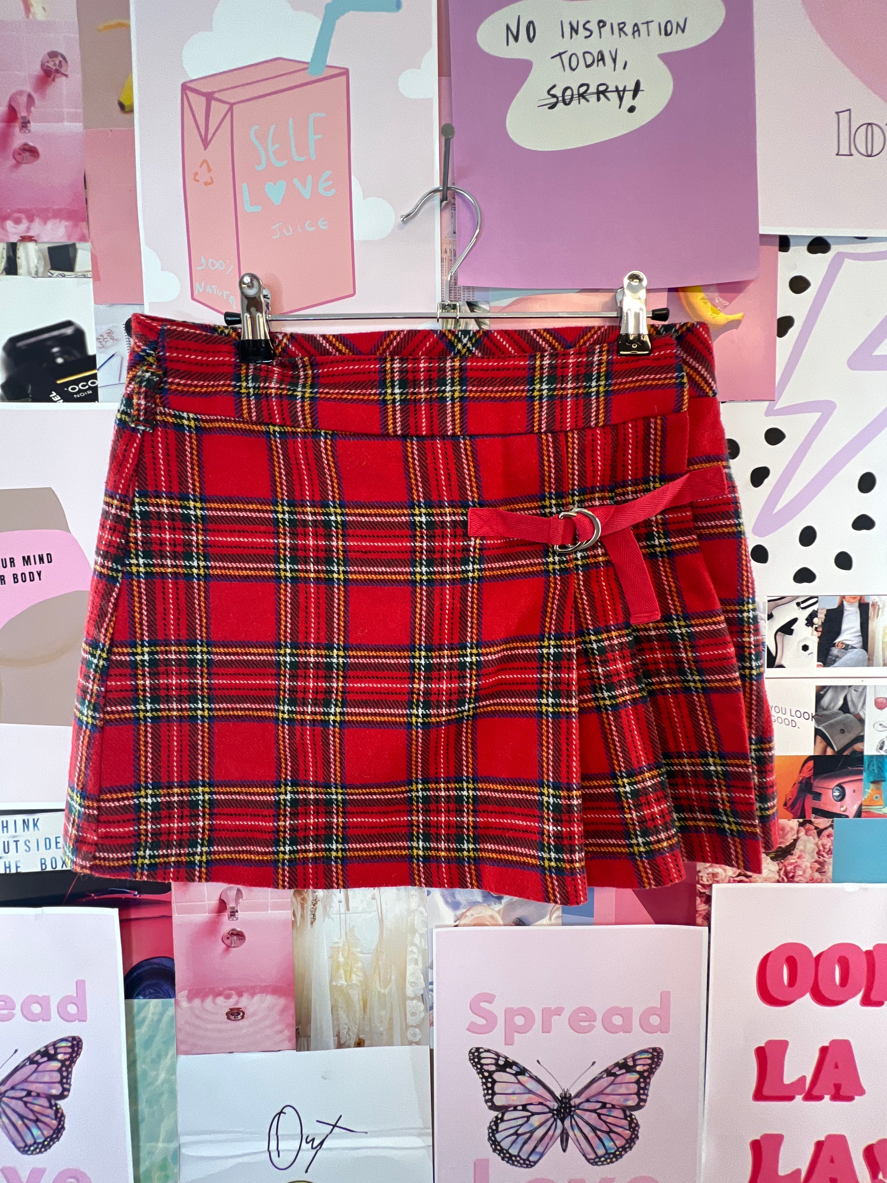 Kilted Mini-skirt