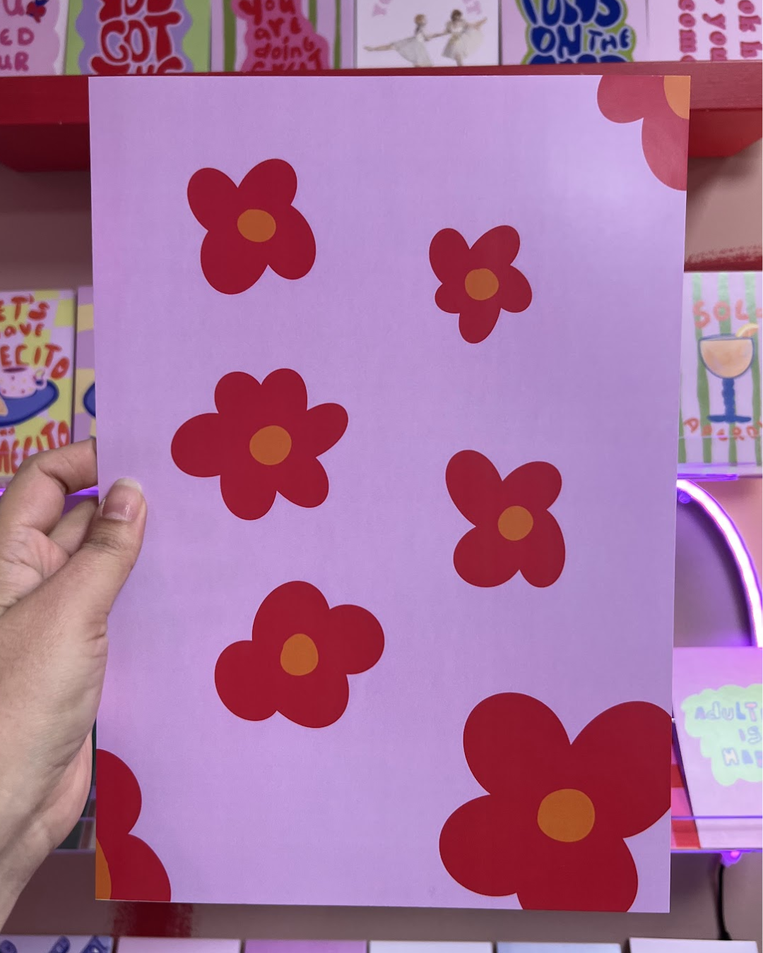 Flowers Poster & Postcard