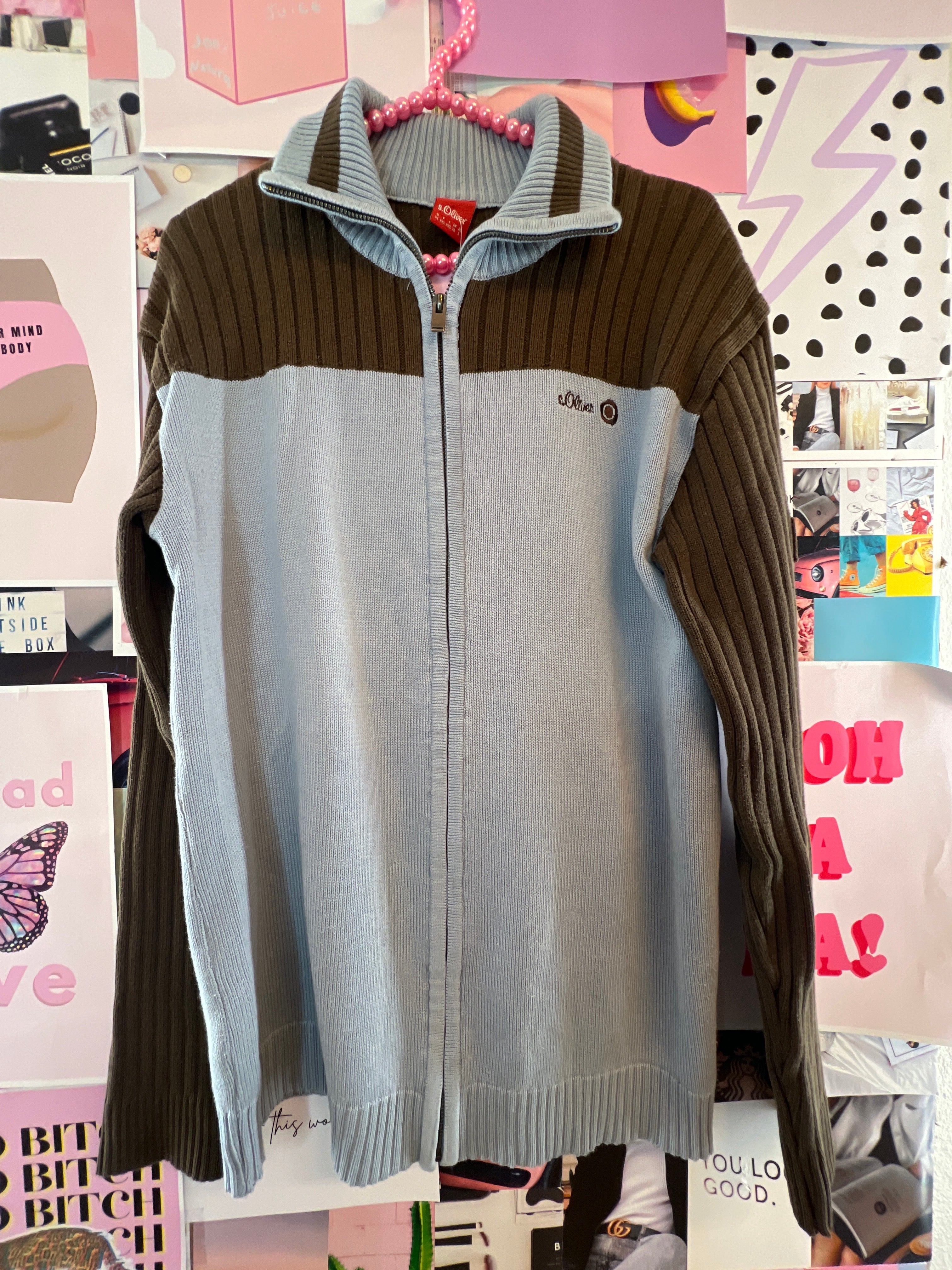 Y2K S.Oliver Zipup Sweater