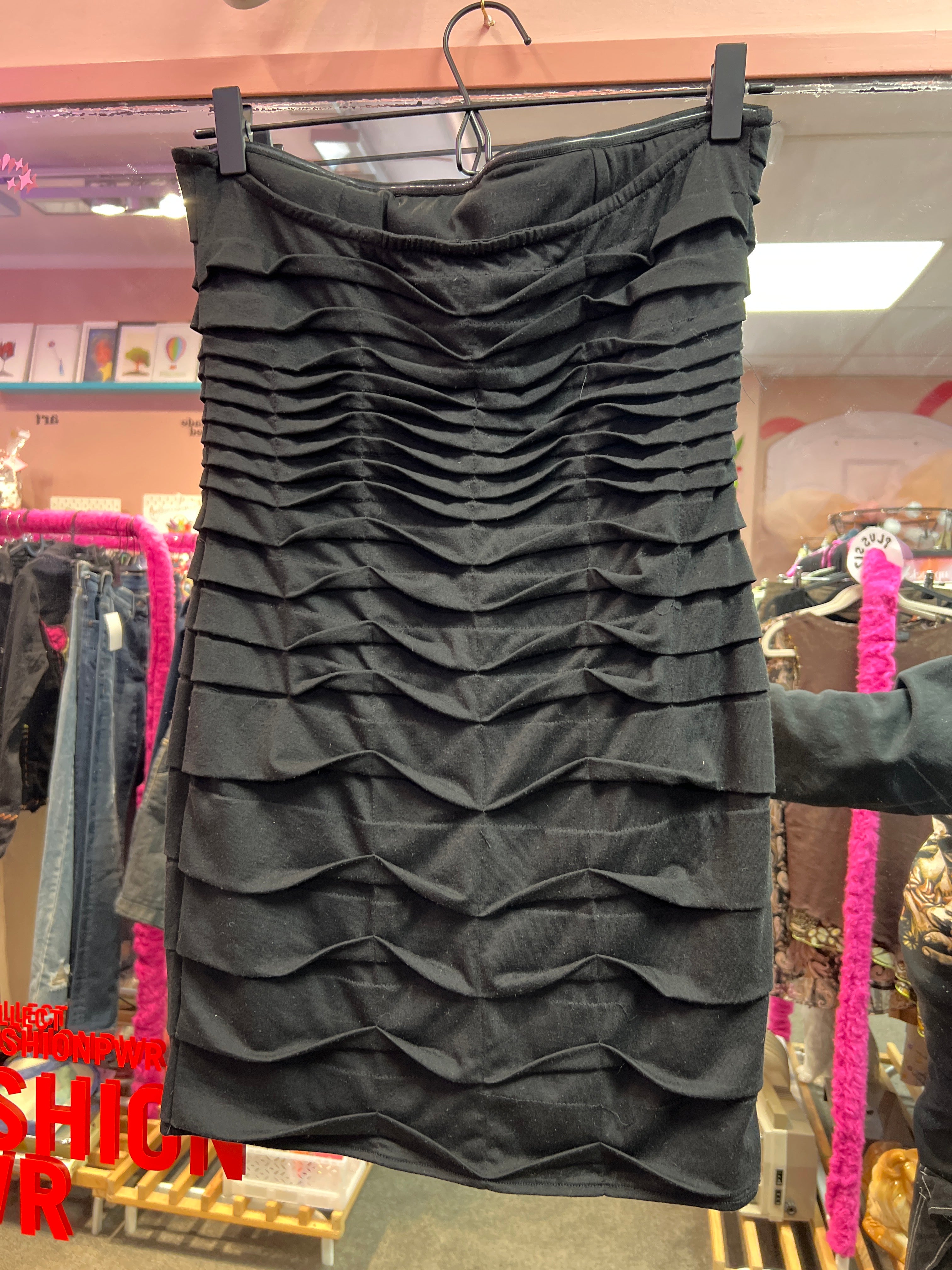Tube goth dress