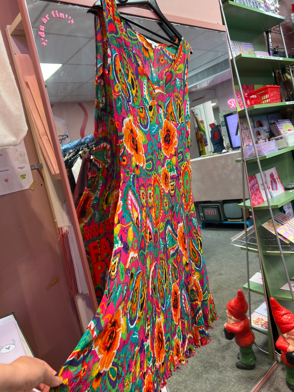 Colourful East dress