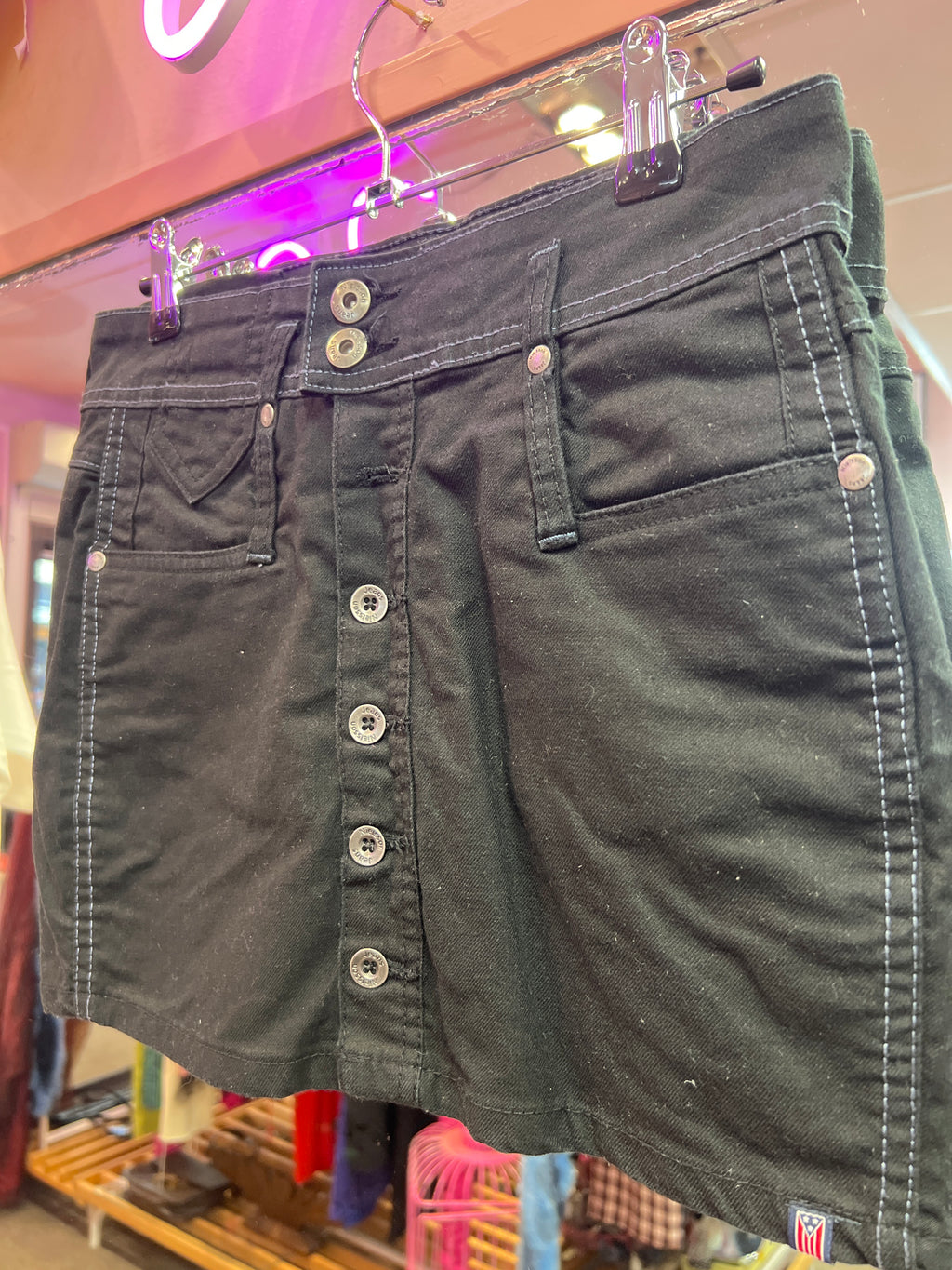 svart jeanskjol Nielsson