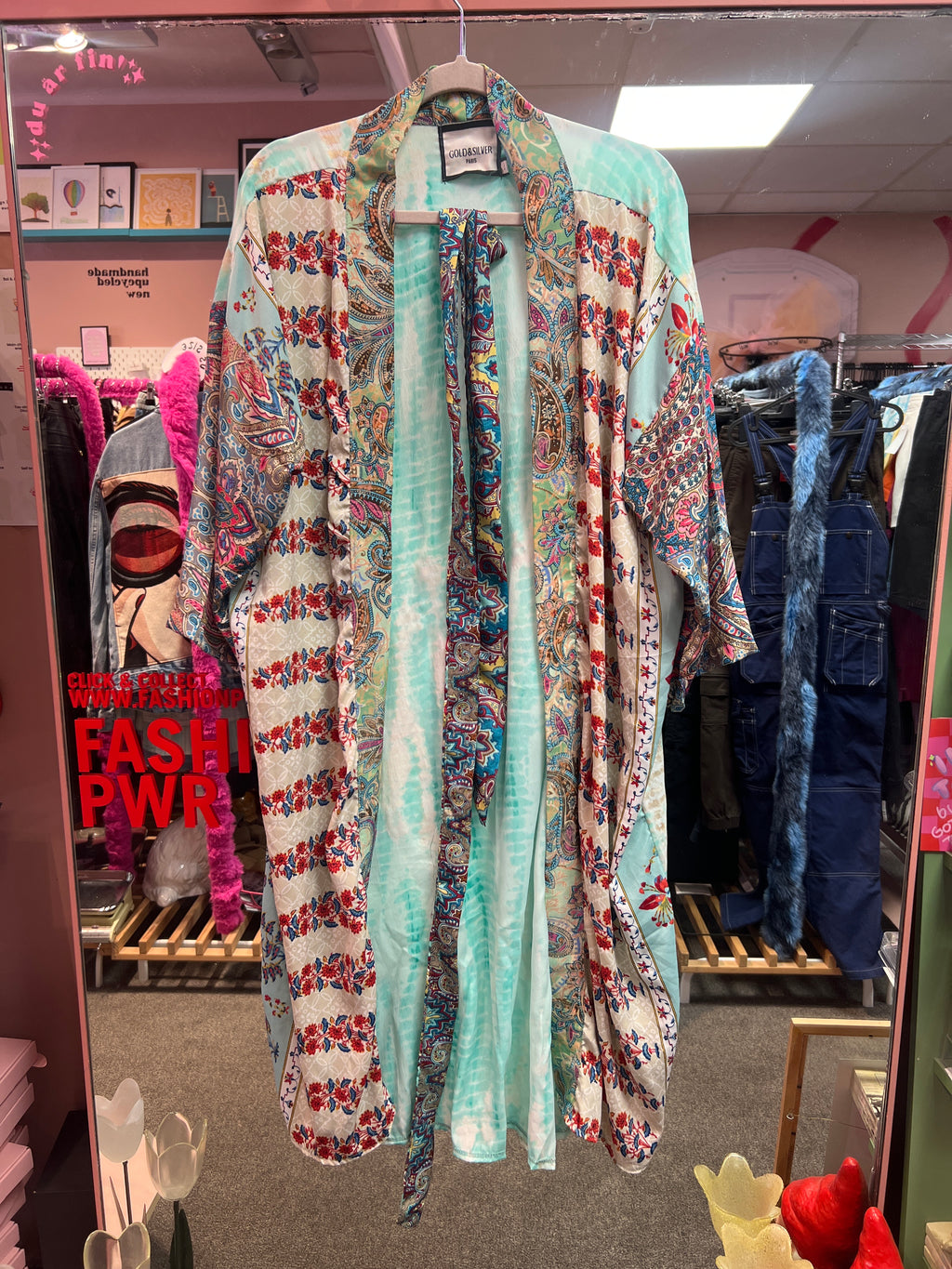 Colourful robe
