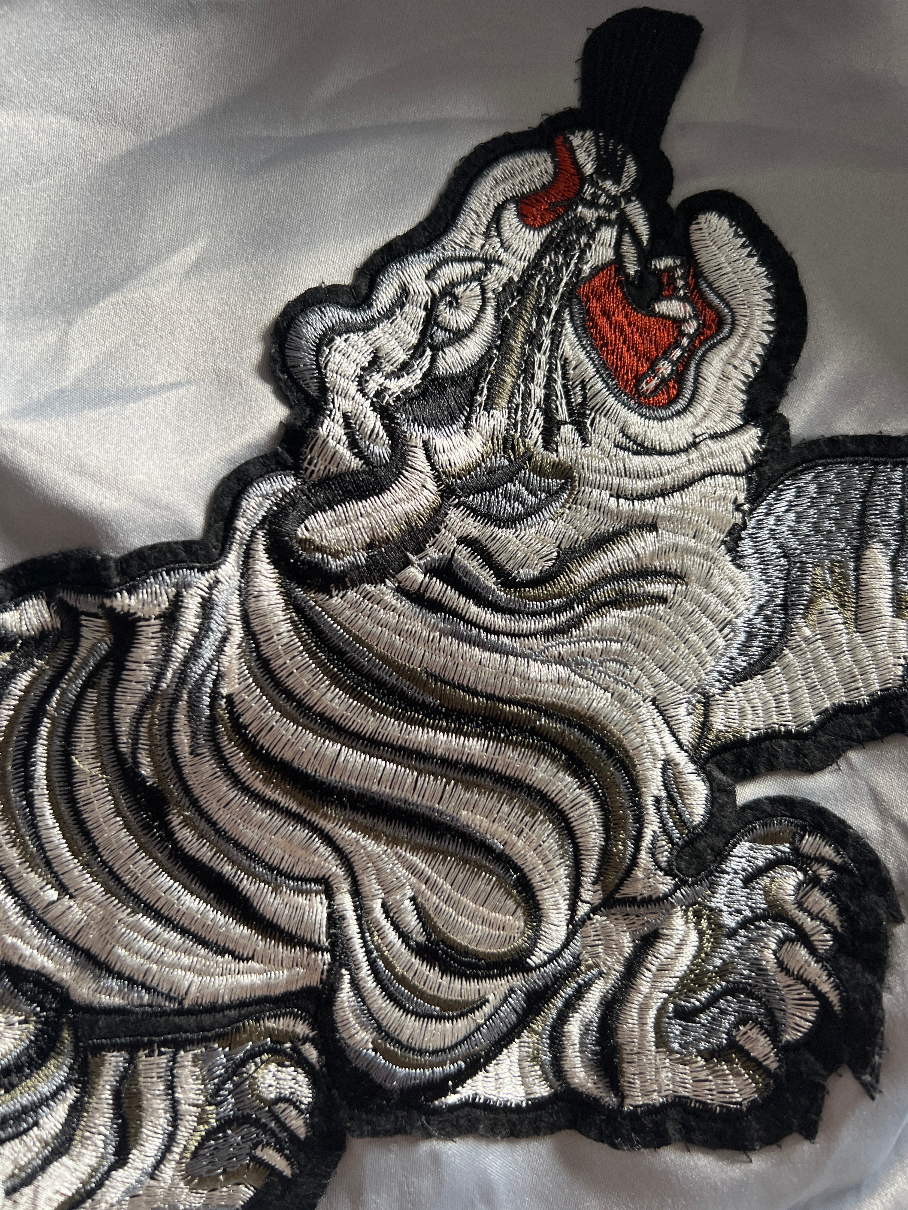 Tiger patch jacket