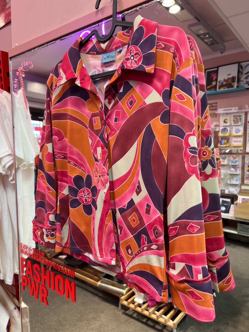70s vibes De Ville shirt