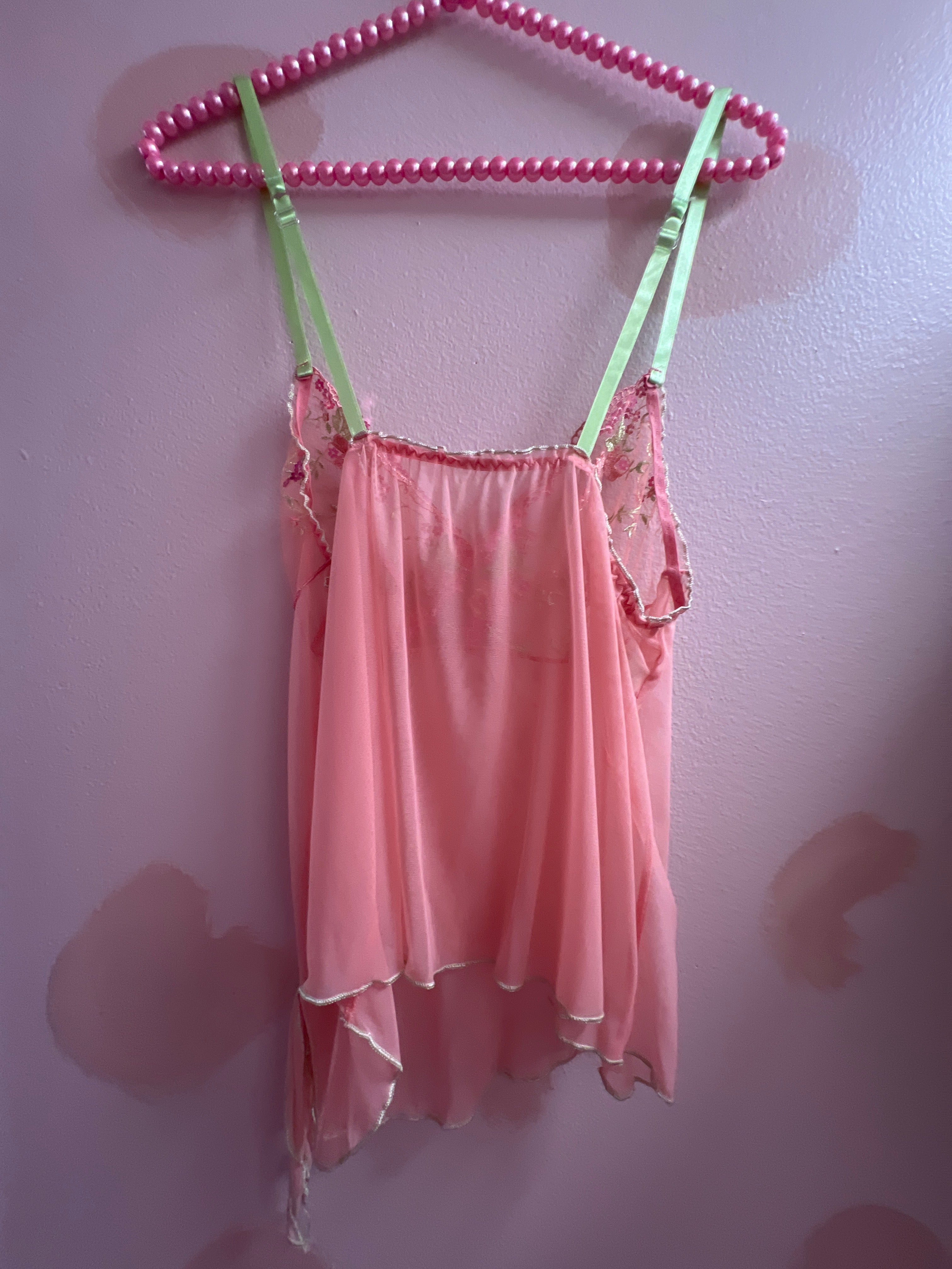 Y2K pink fairy vibes made in Italy top