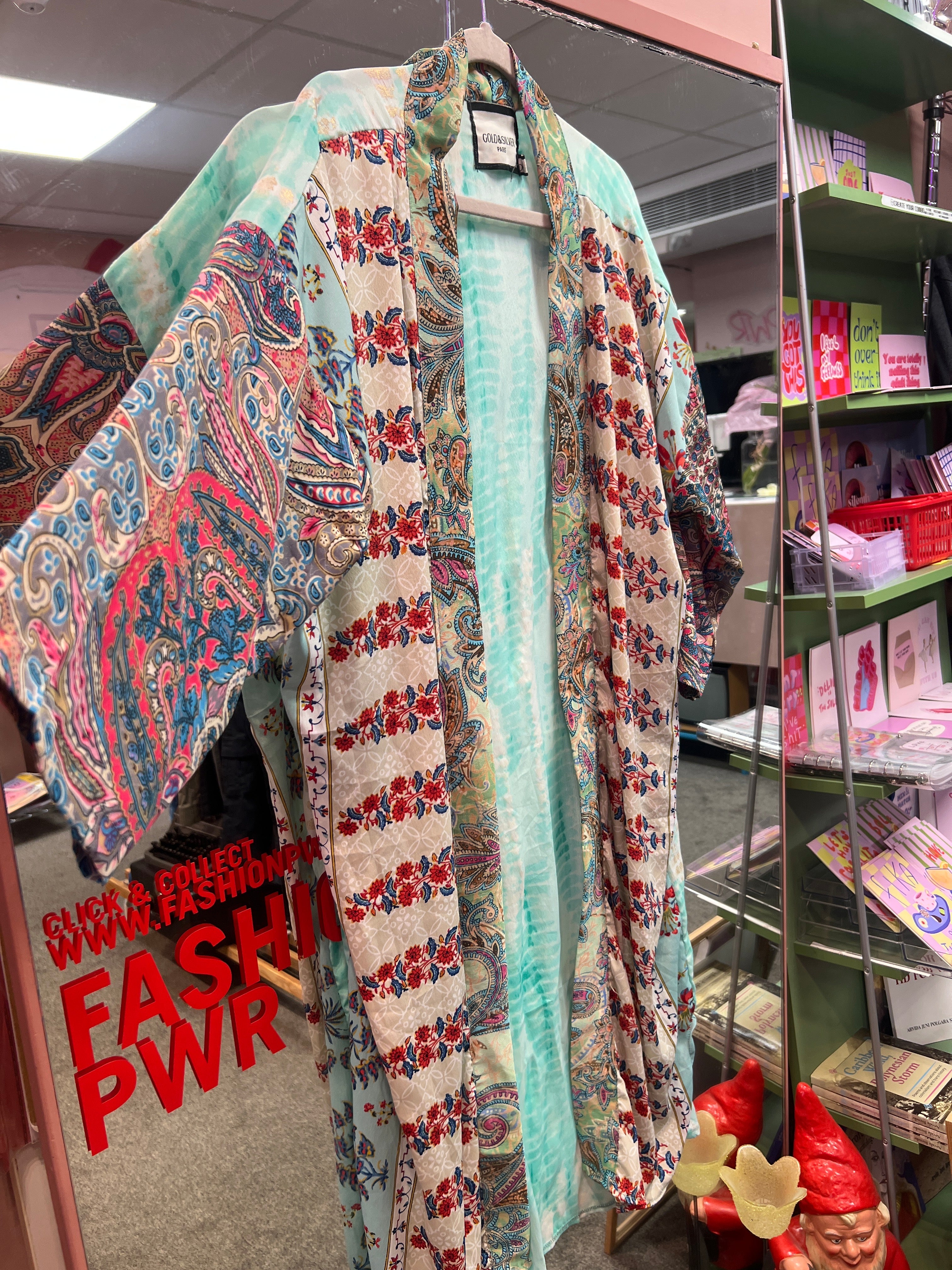 Colourful robe