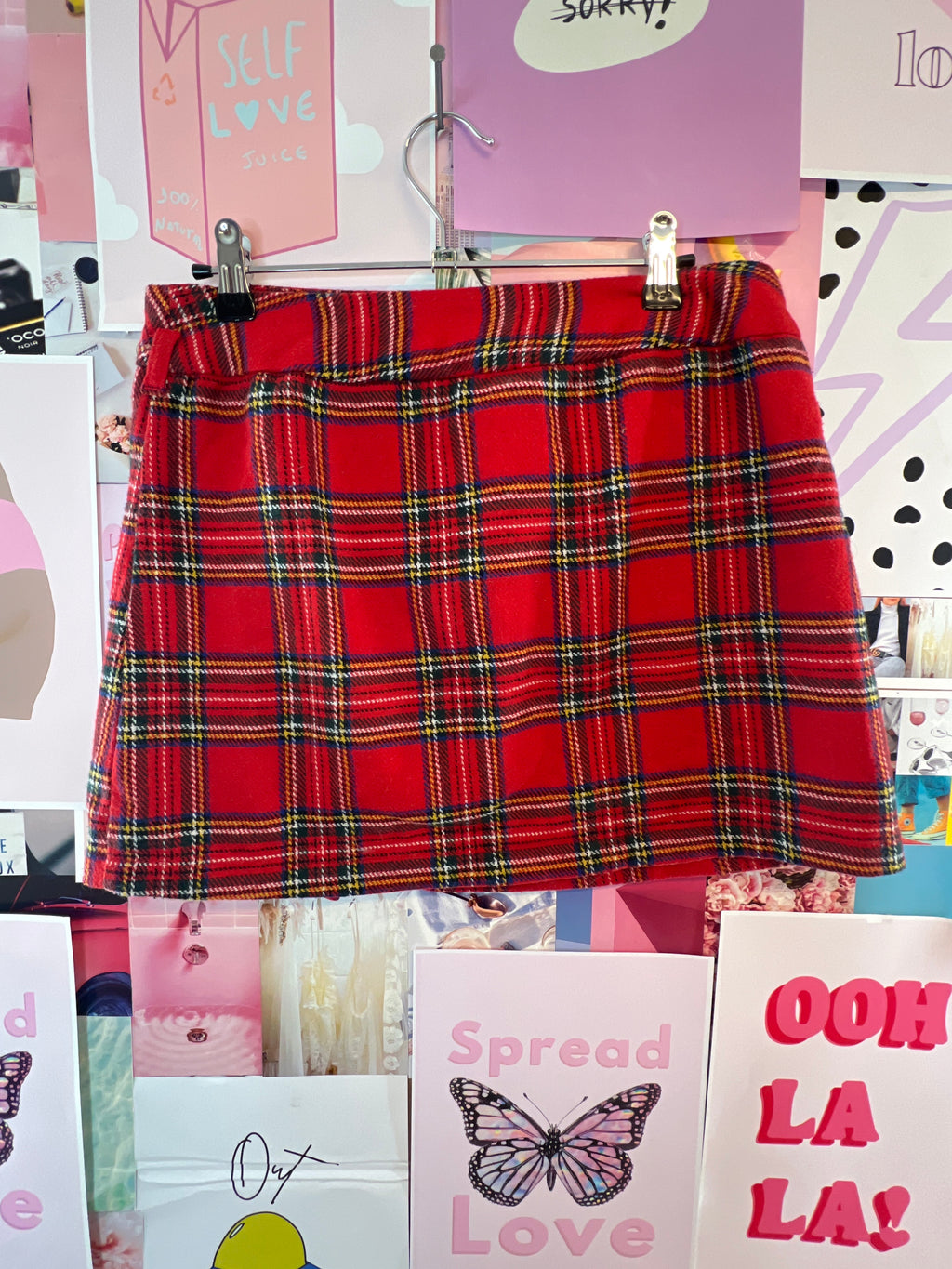 Kilted Mini-skirt