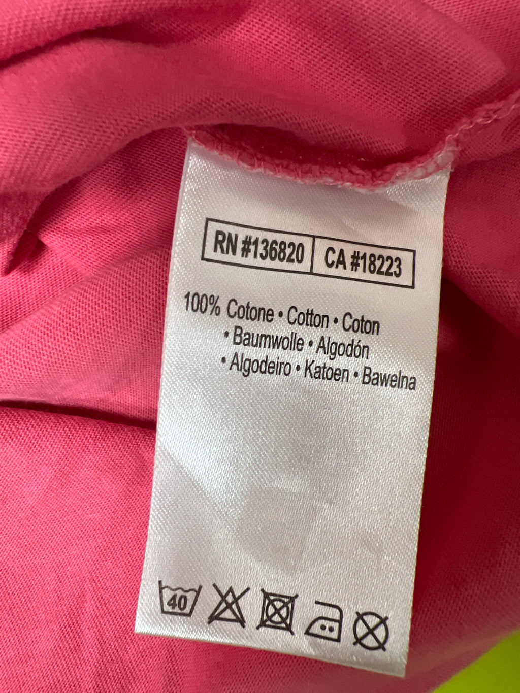 Kappa pink T-shirt