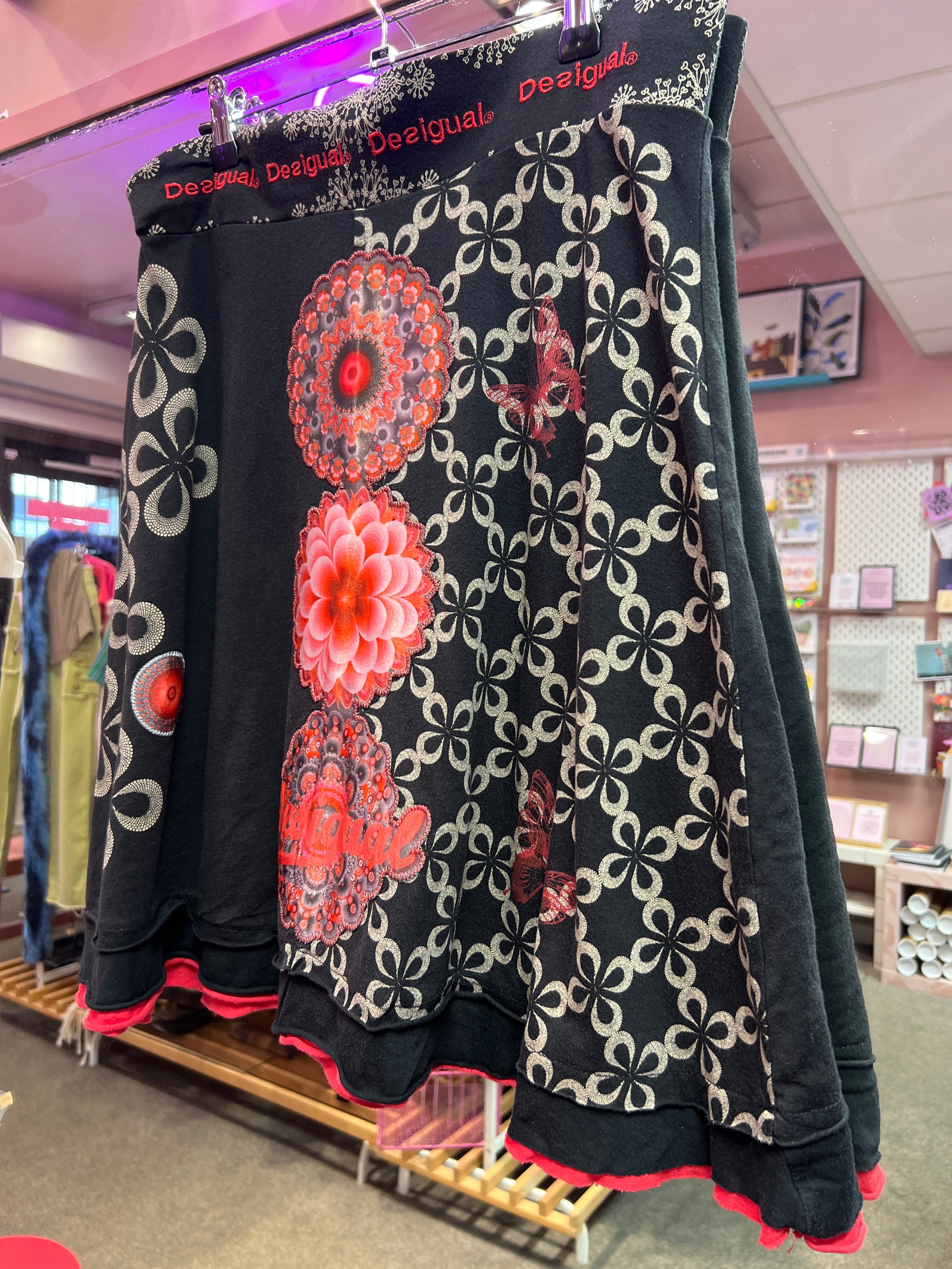 Desigual Mandalas-kjol